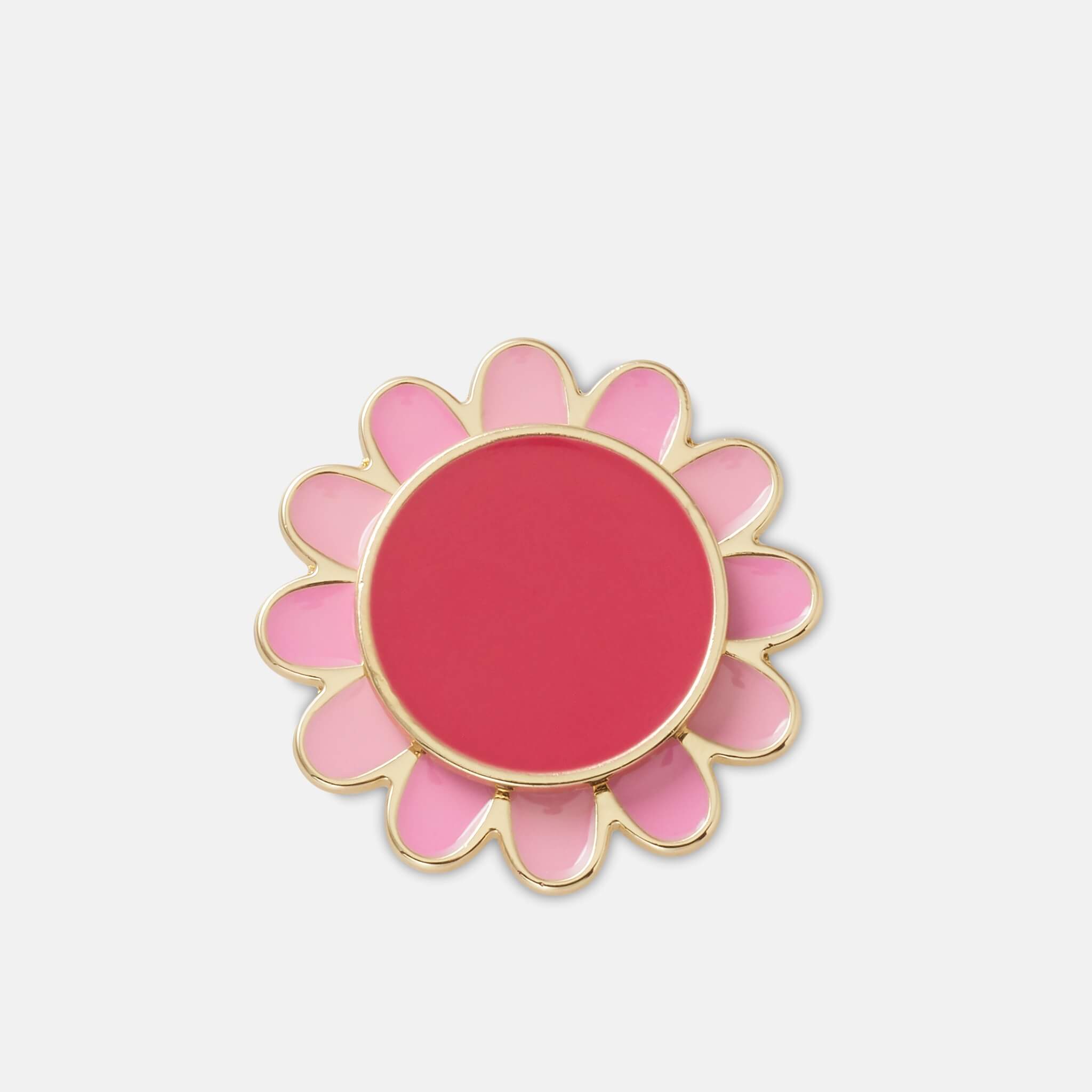 Jibbitz Charms Pink Spinner Flower