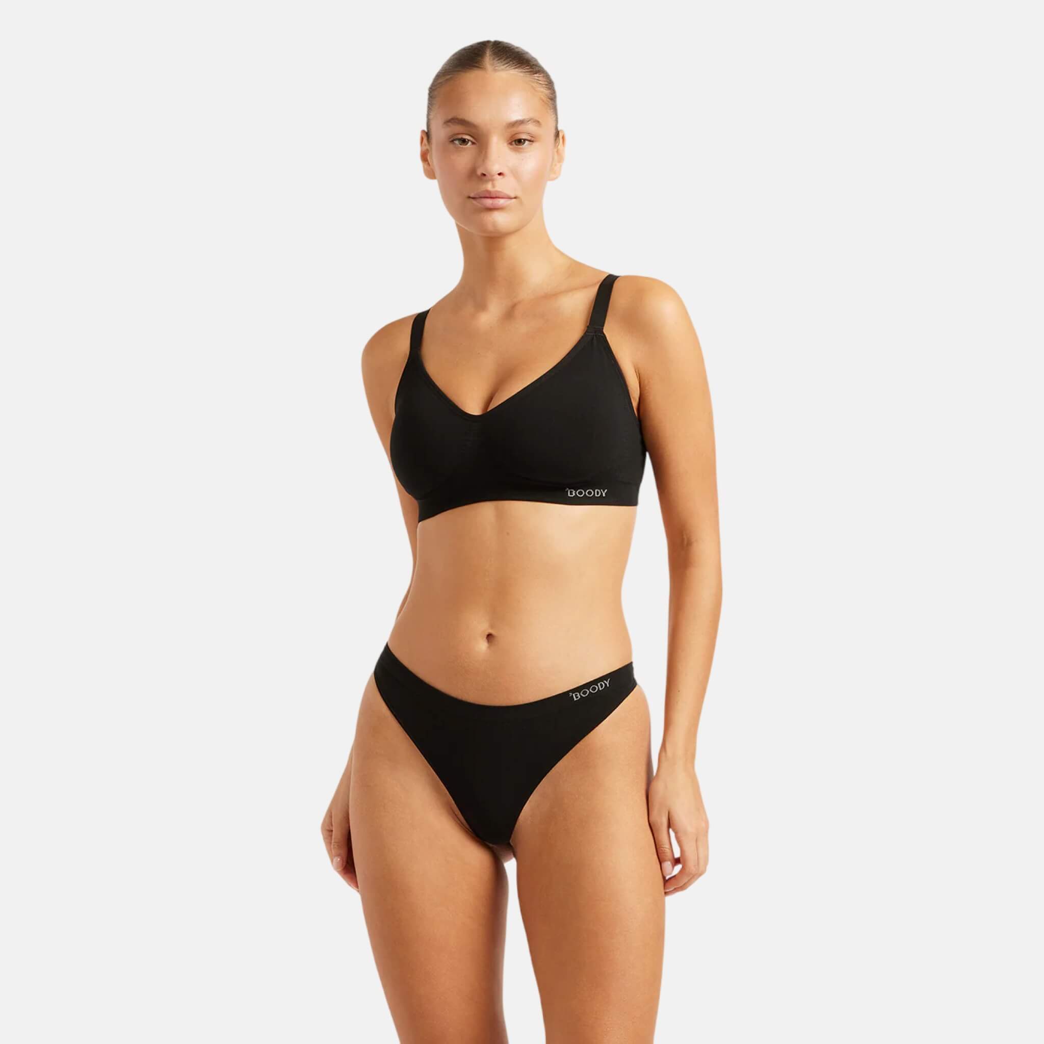 Boody G-String Black