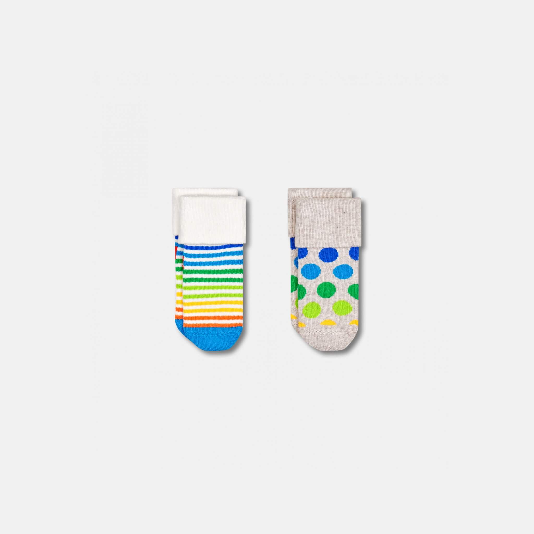 Happy Socks Kids Abstract Socks 2-Pack
