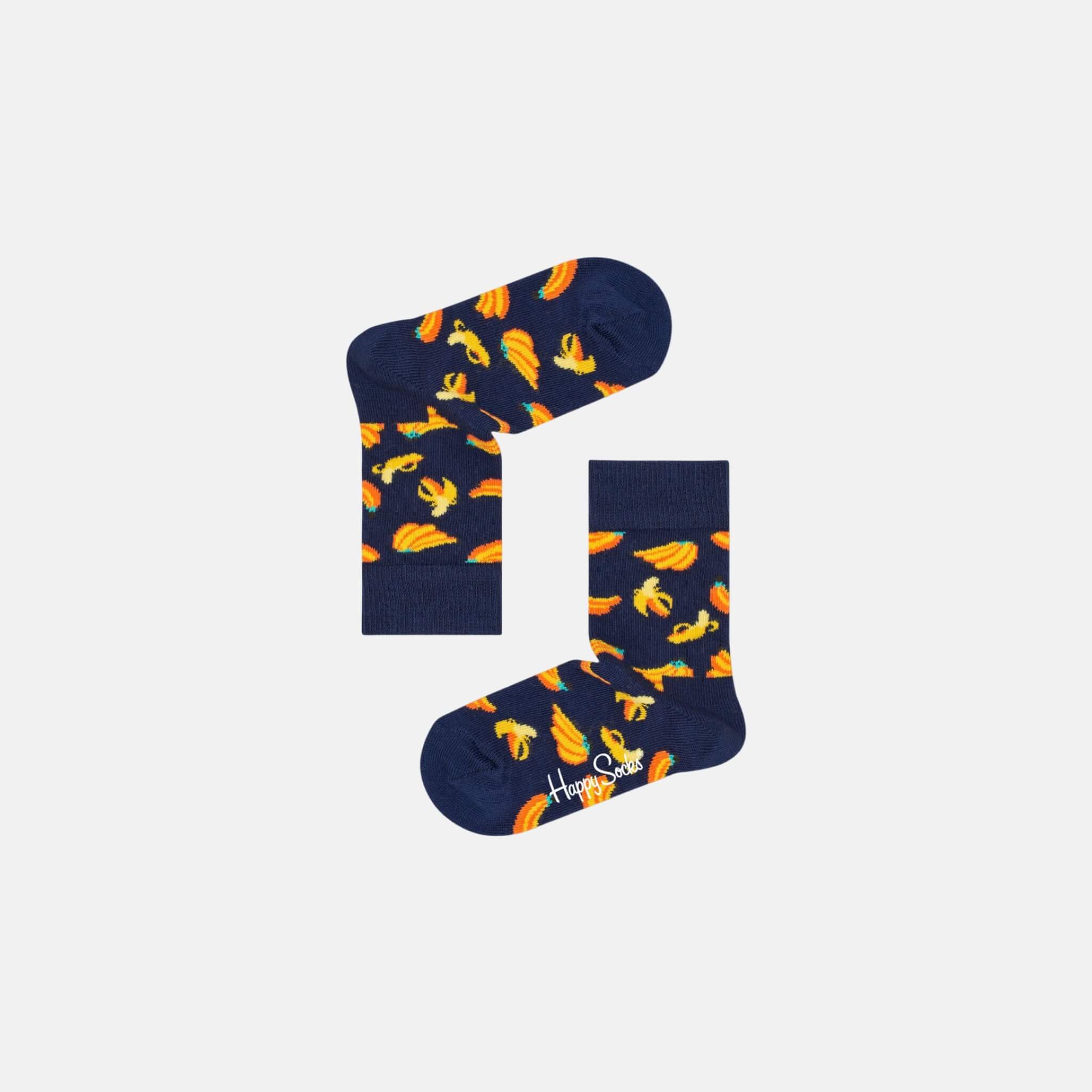 Happy Socks Kids Banana Blue Sock