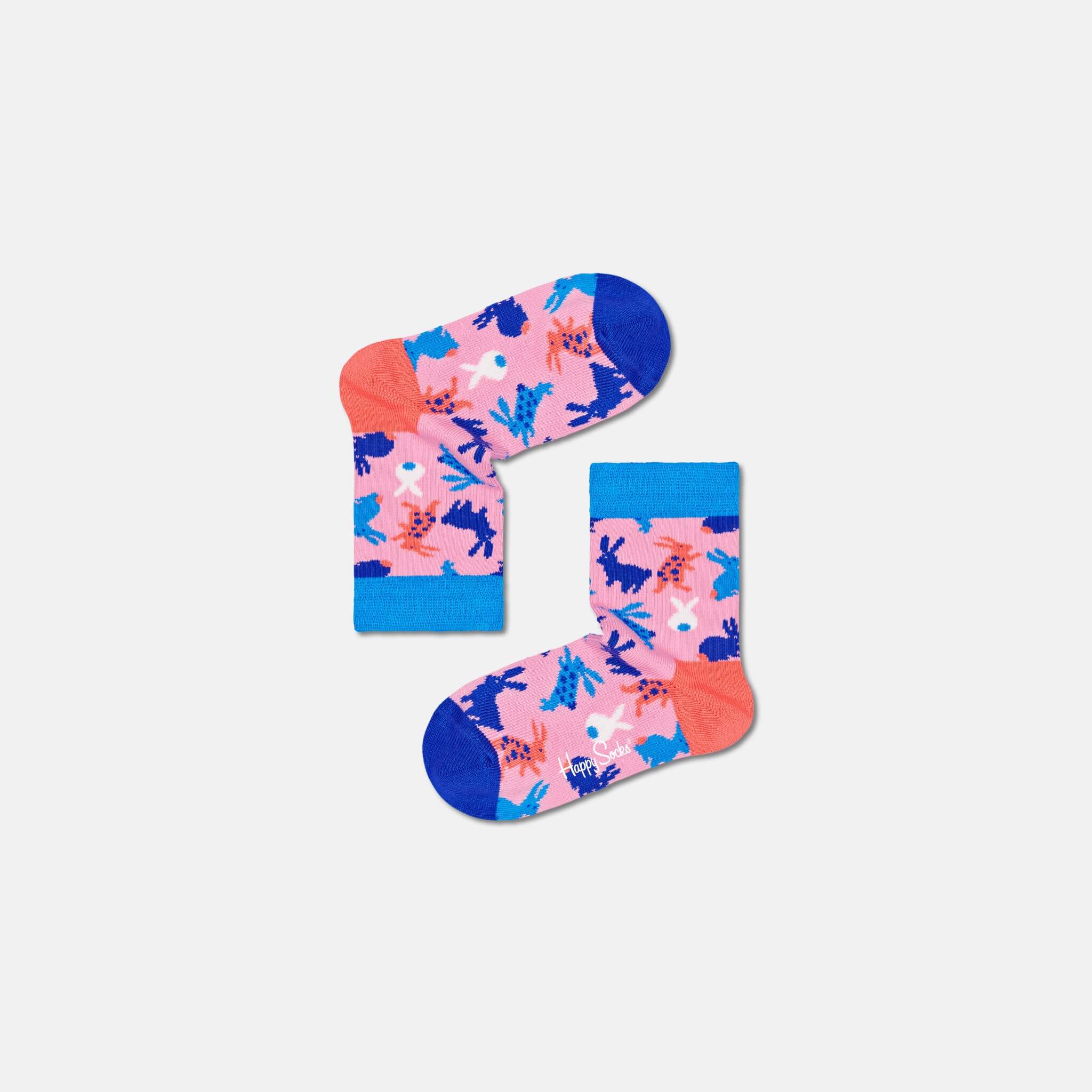 Happy Socks Kids Bunny Pink Sock