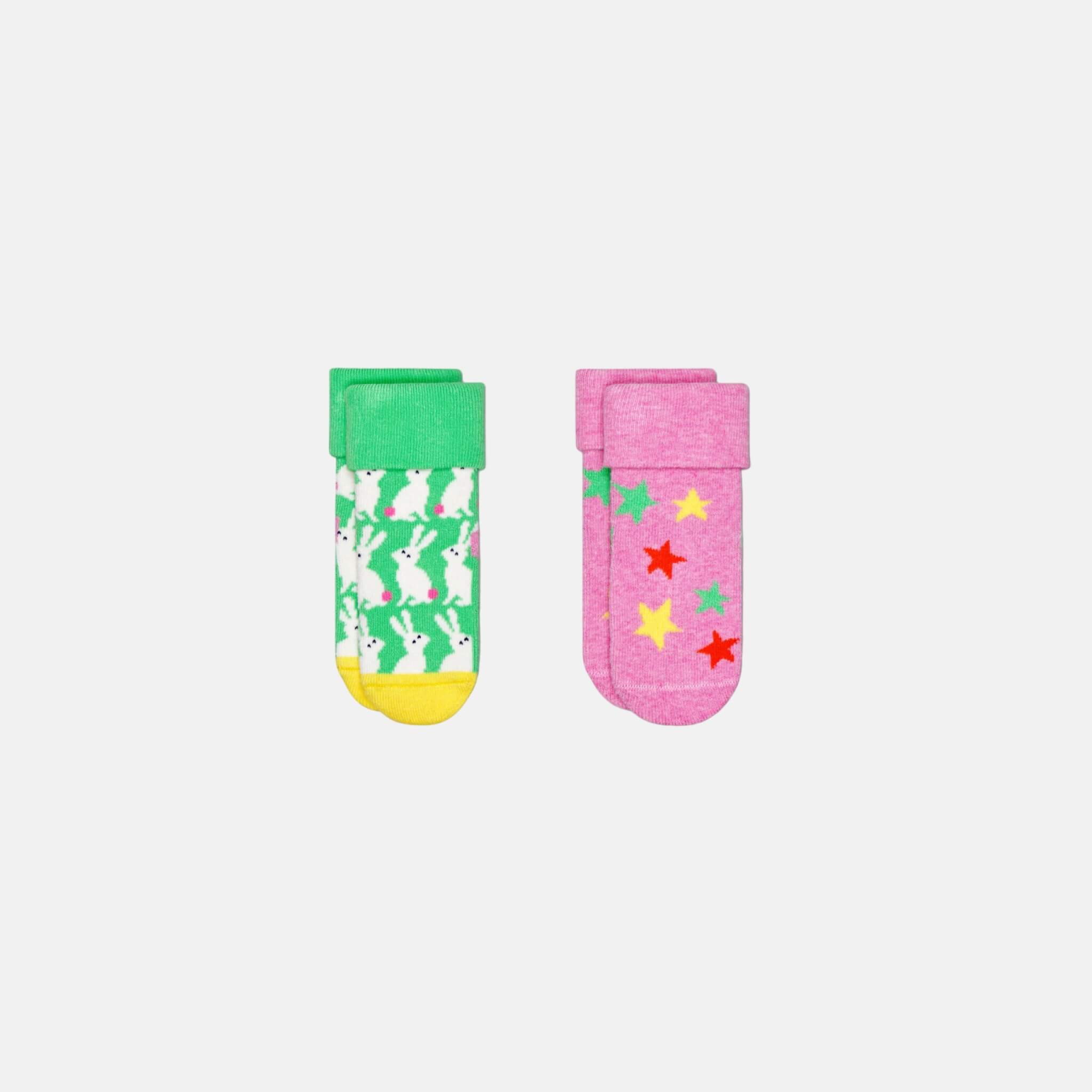 Happy Socks Kids Bunny Socks 2-Pack