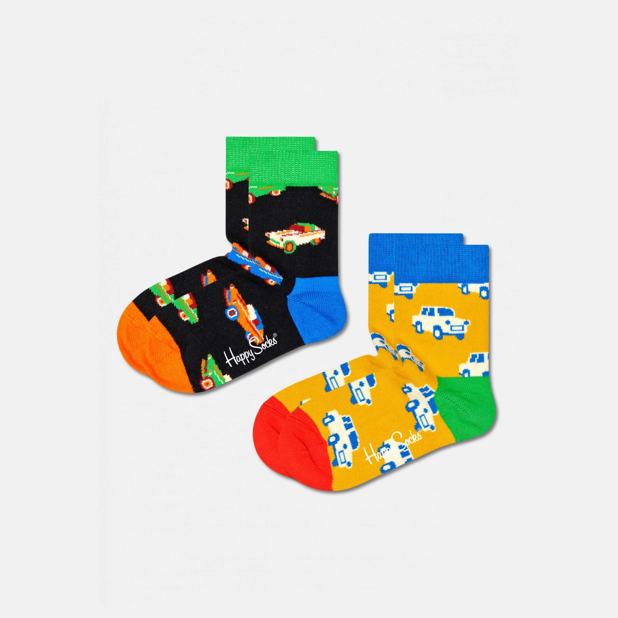 Happy Socks Kids Car Socks 2-Pack