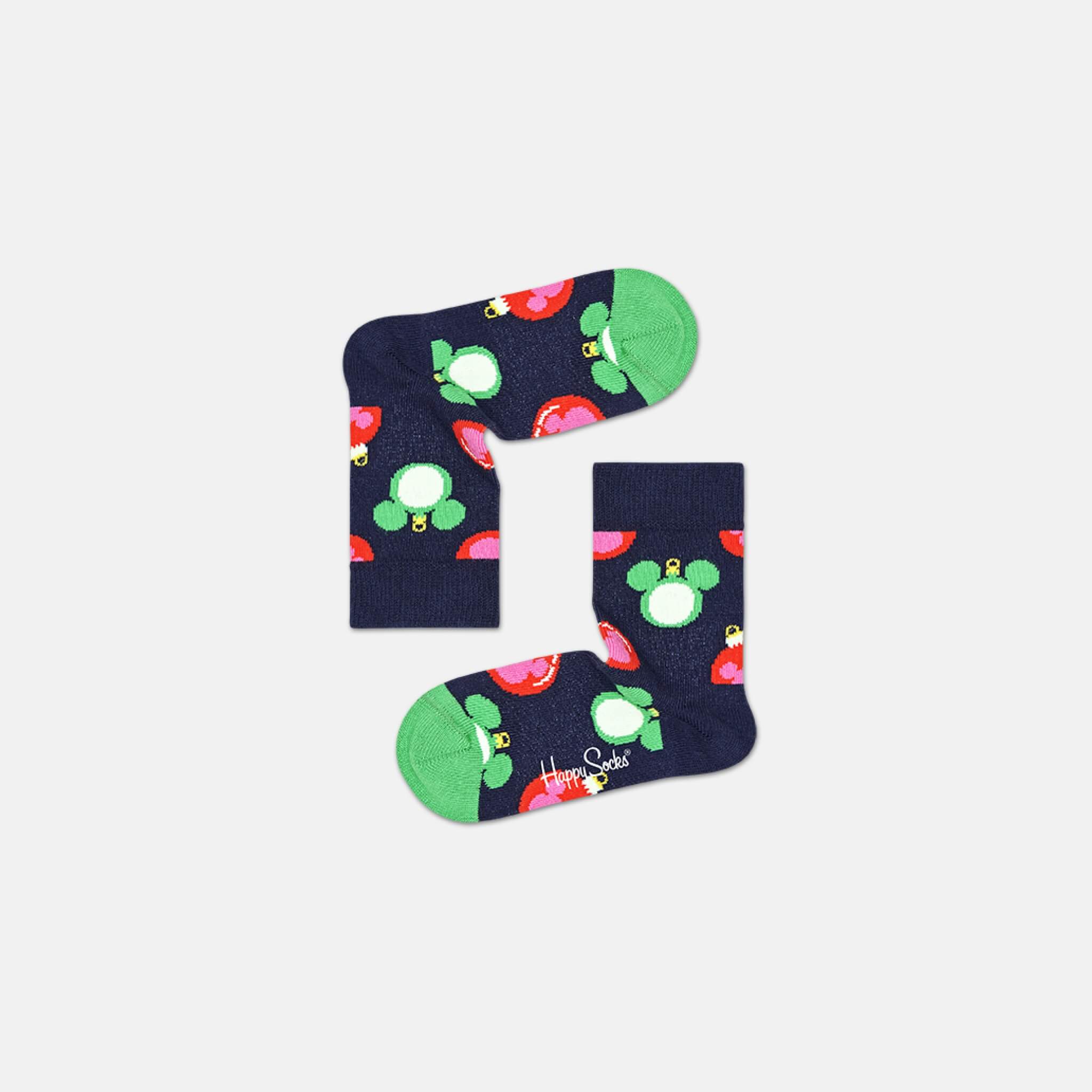 Happy Socks Kids x Disney Baublelicious Blue Sock