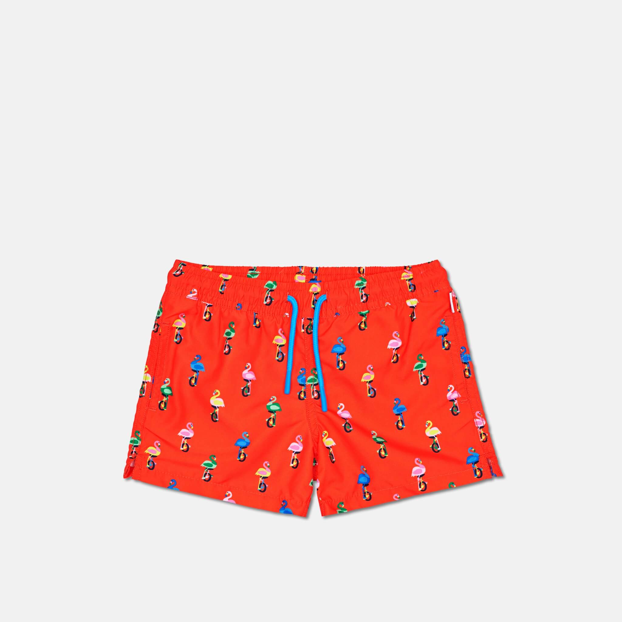 Happy Socks Kids Flamingo Orange Swim Shorts