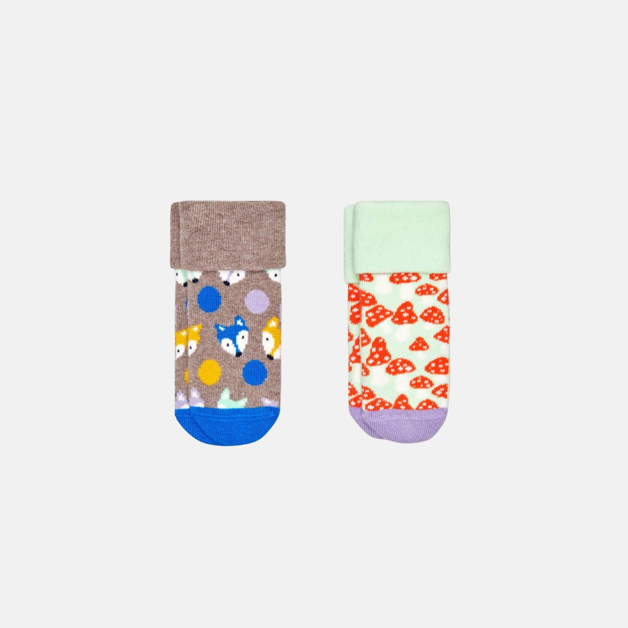 Happy Socks Kids Fox Socks 2-Pack