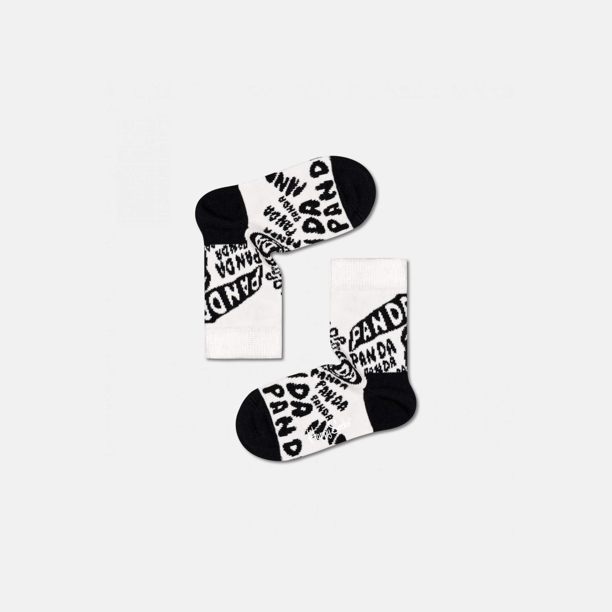 Happy Socks Kids x WWF Panda White Sock