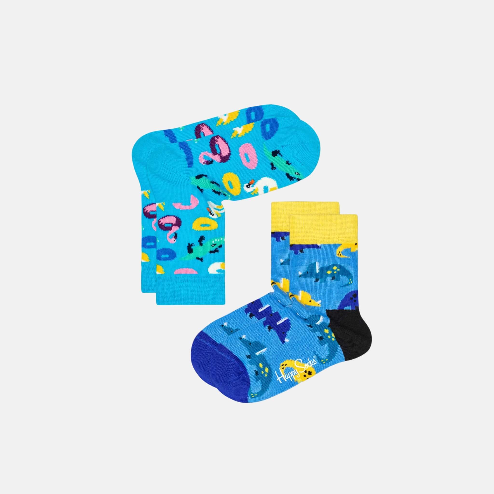 Happy Socks Kids Poolparty Blue Sock