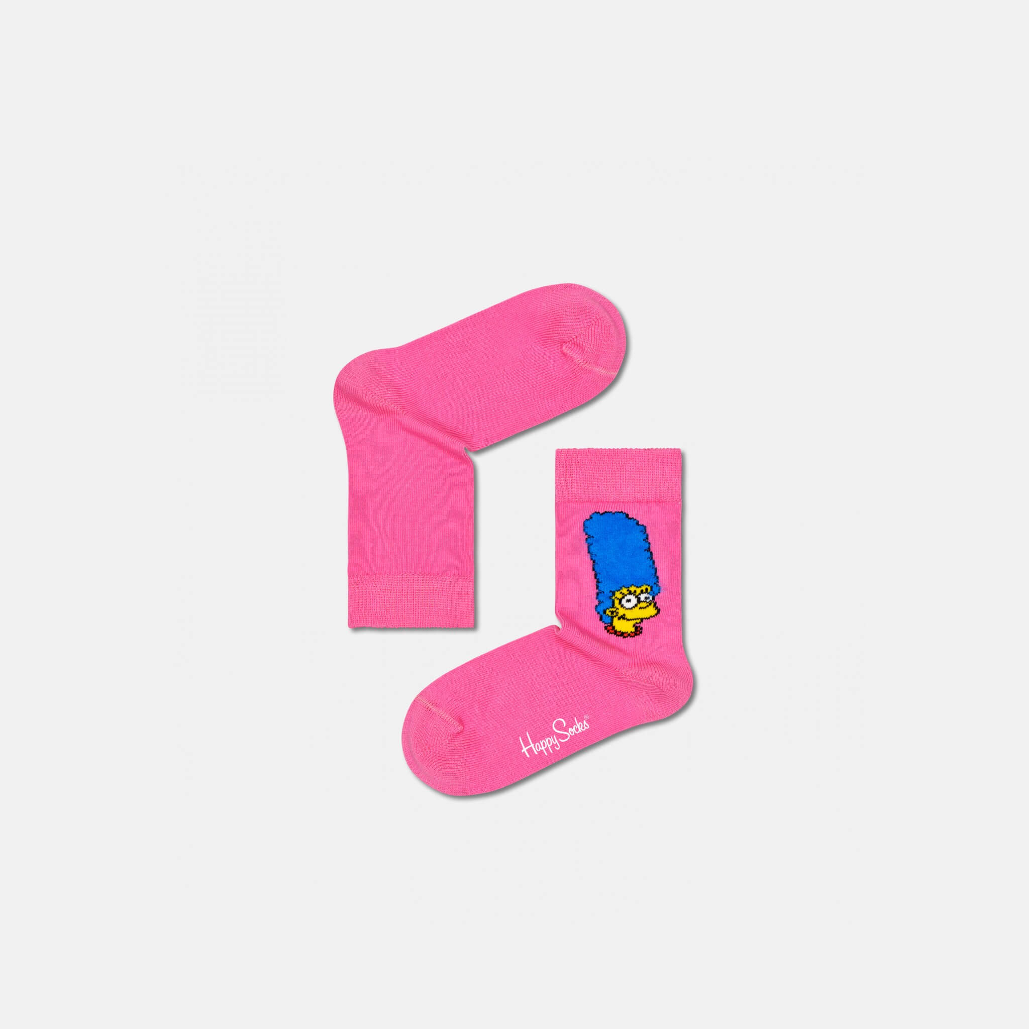 Happy Socks Kids x The Simpsons Marge Pink Sock