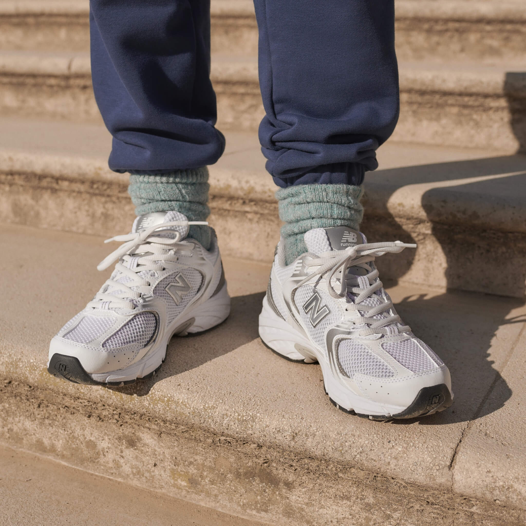 New Balance MR530 White/Silver/Munsell White