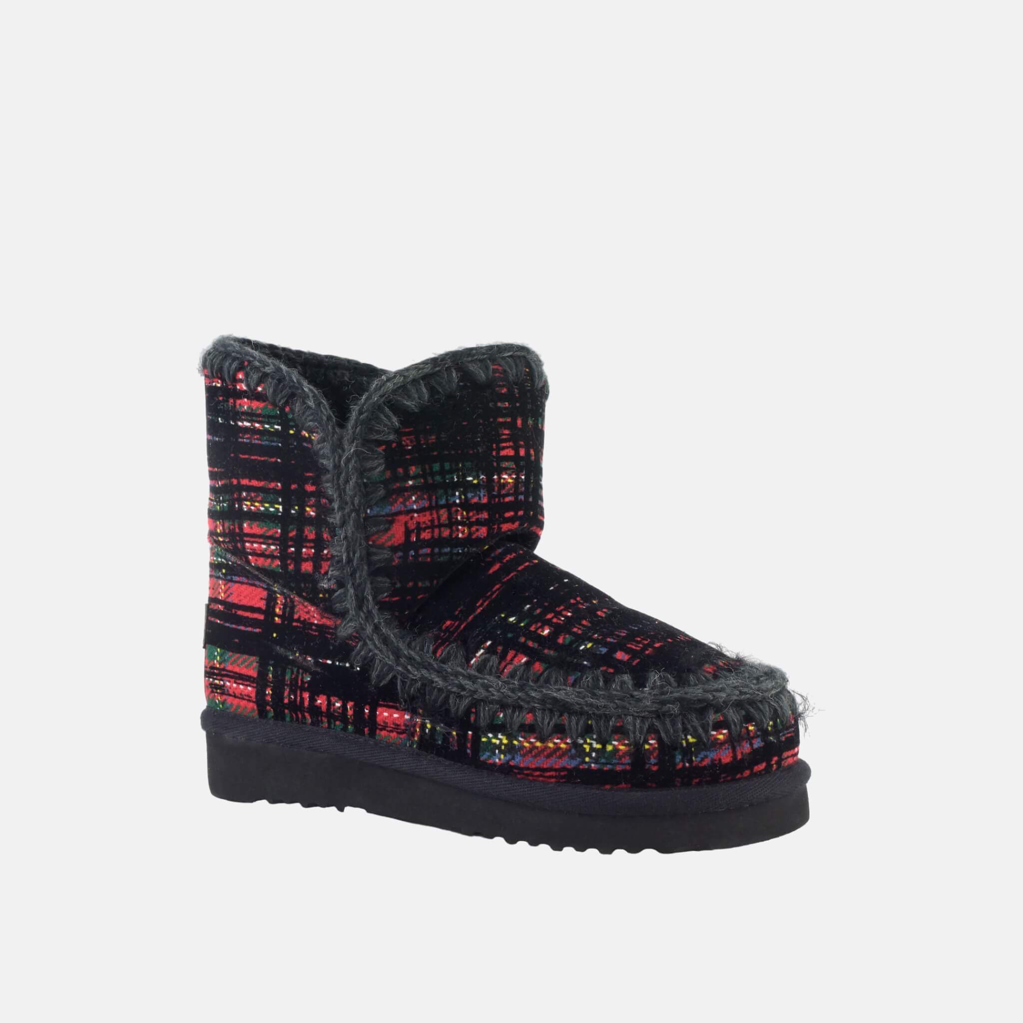 Mou Eskimo Fabric Black/Red