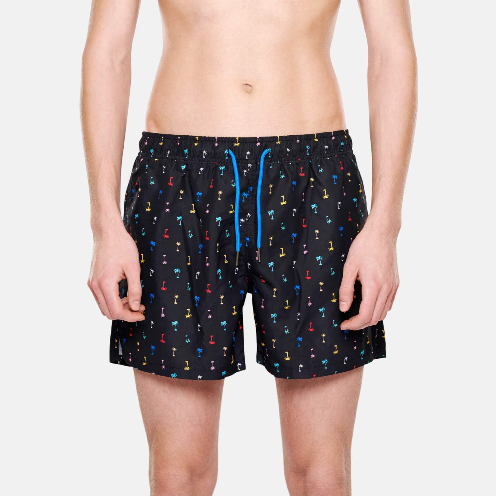 Happy Socks Palm Beach Black Swim Shorts
