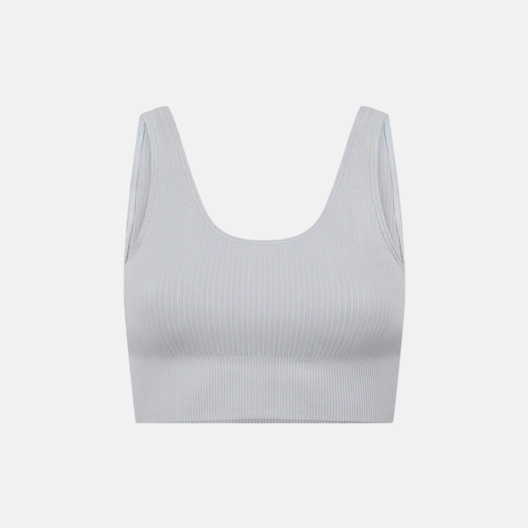 Boody Ribbed Seamless Bra Dove