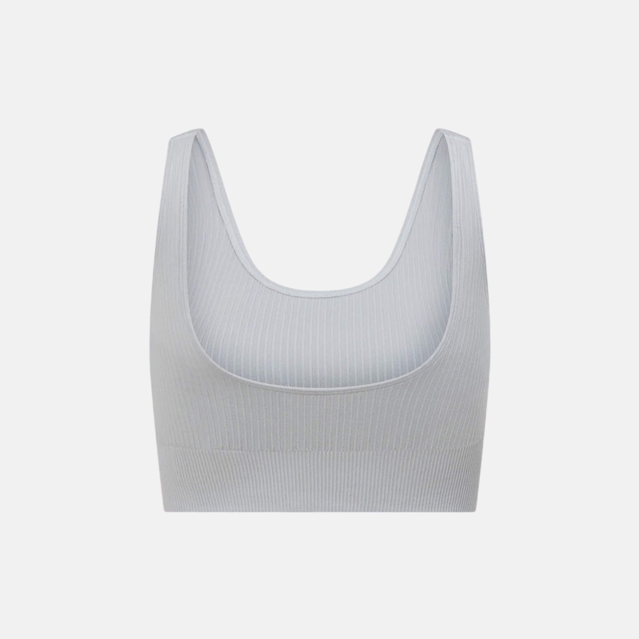 Boody Ribbed Seamless Bra Dove