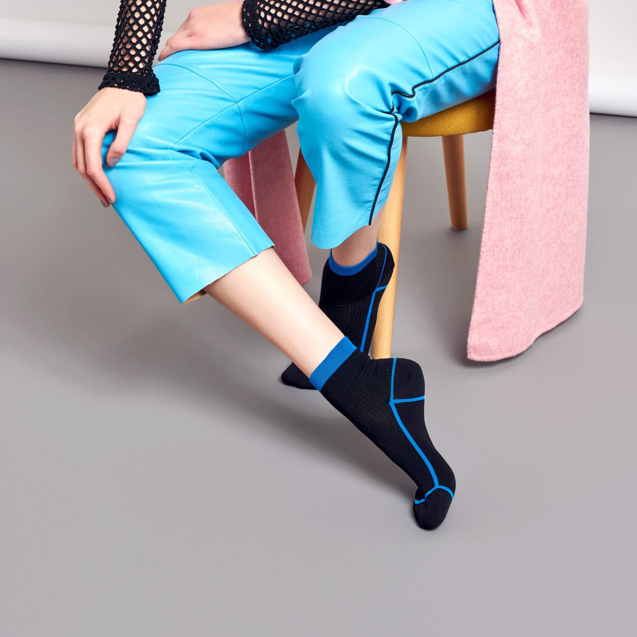 Hysteria by Happy Socks Lily Black