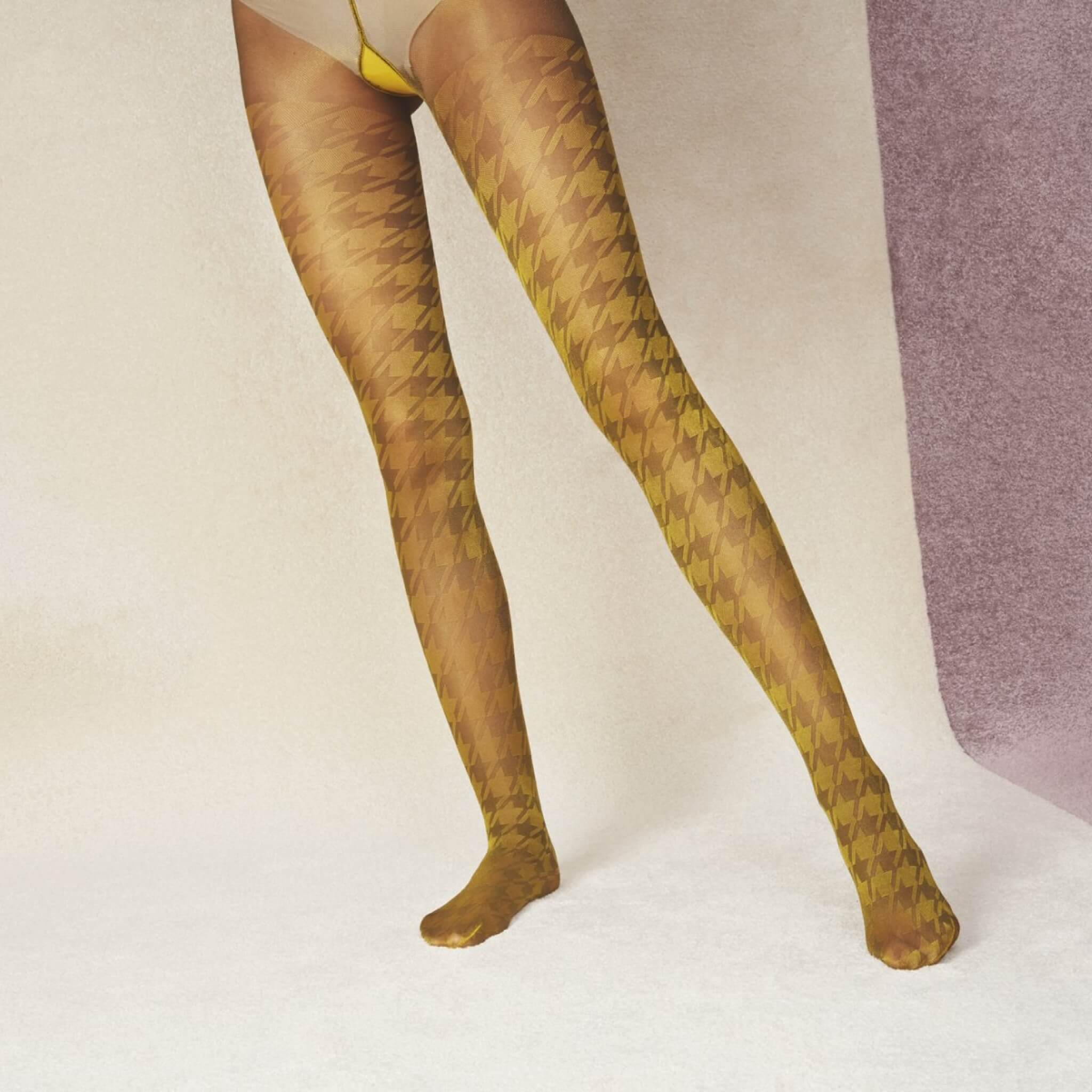 Hysteria by Happy Socks SopHia Yellow/Brown