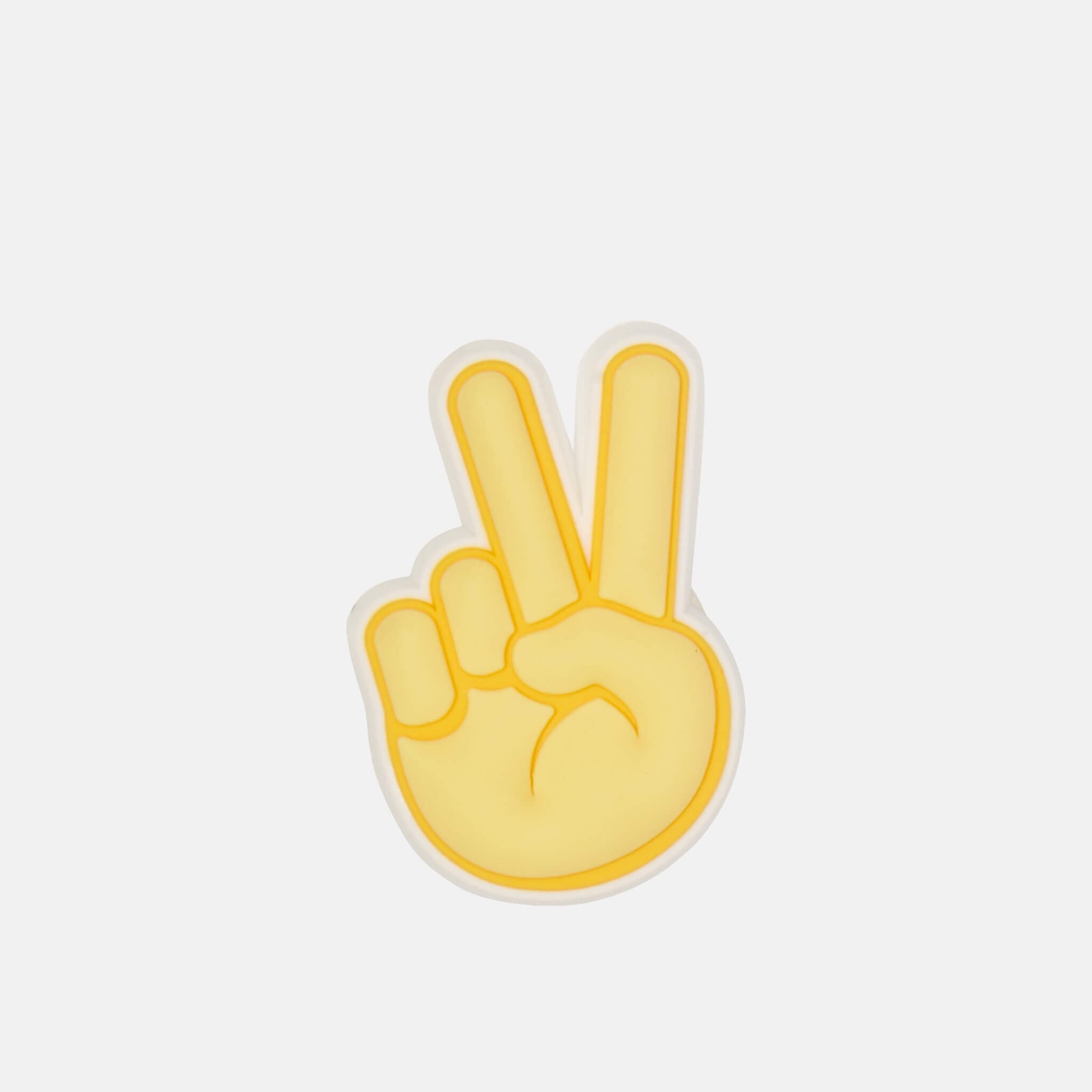 Jibbitz Charms Peace Hand Sign