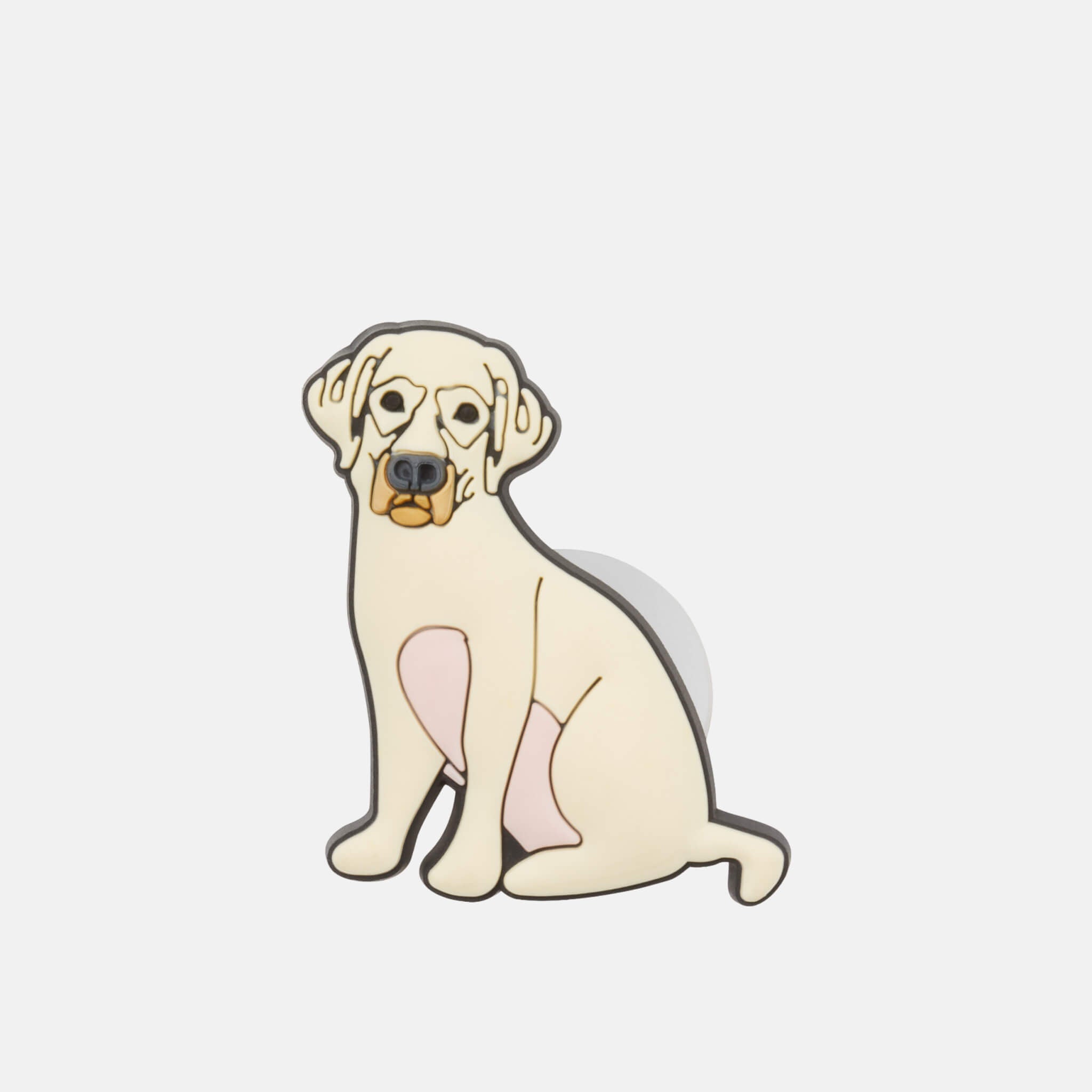 Jibbitz Charms Yellow Lab