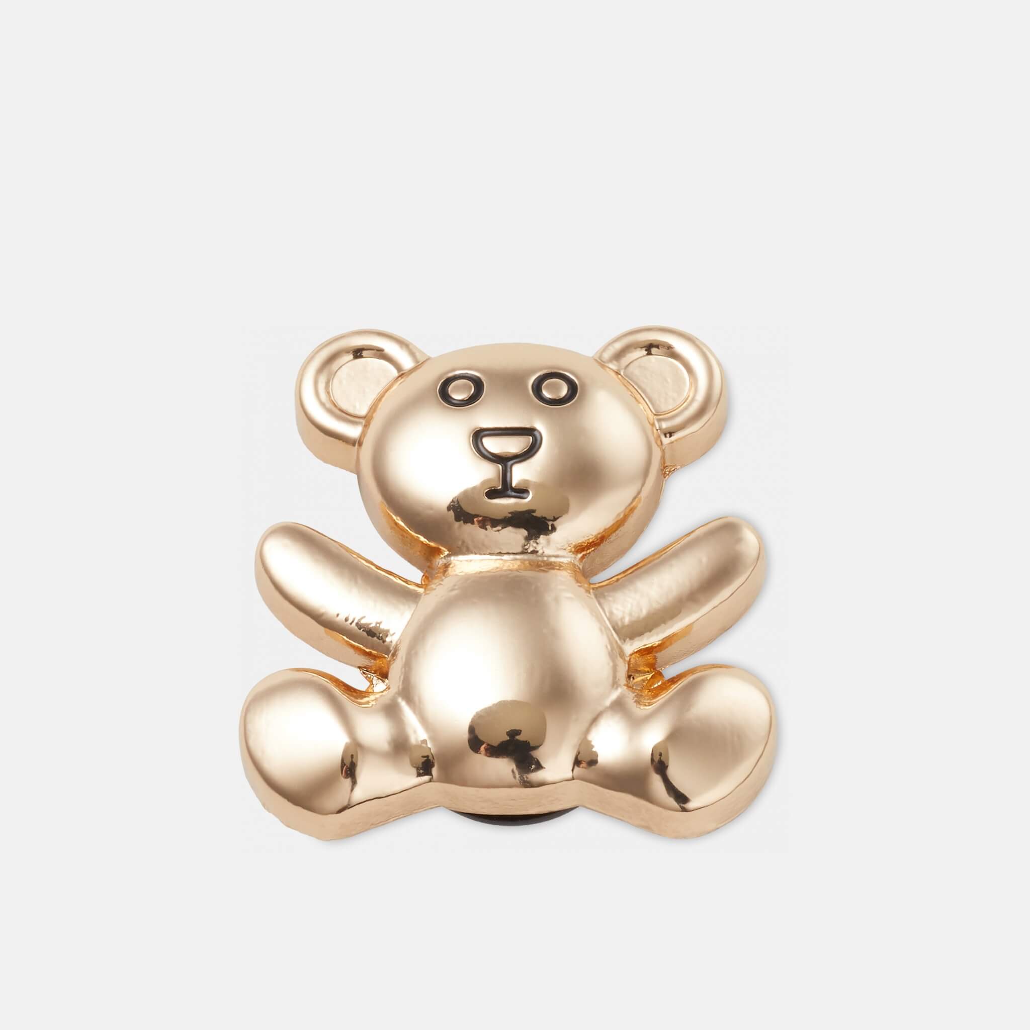 Jibbitz Charms Gold Teddy Bear