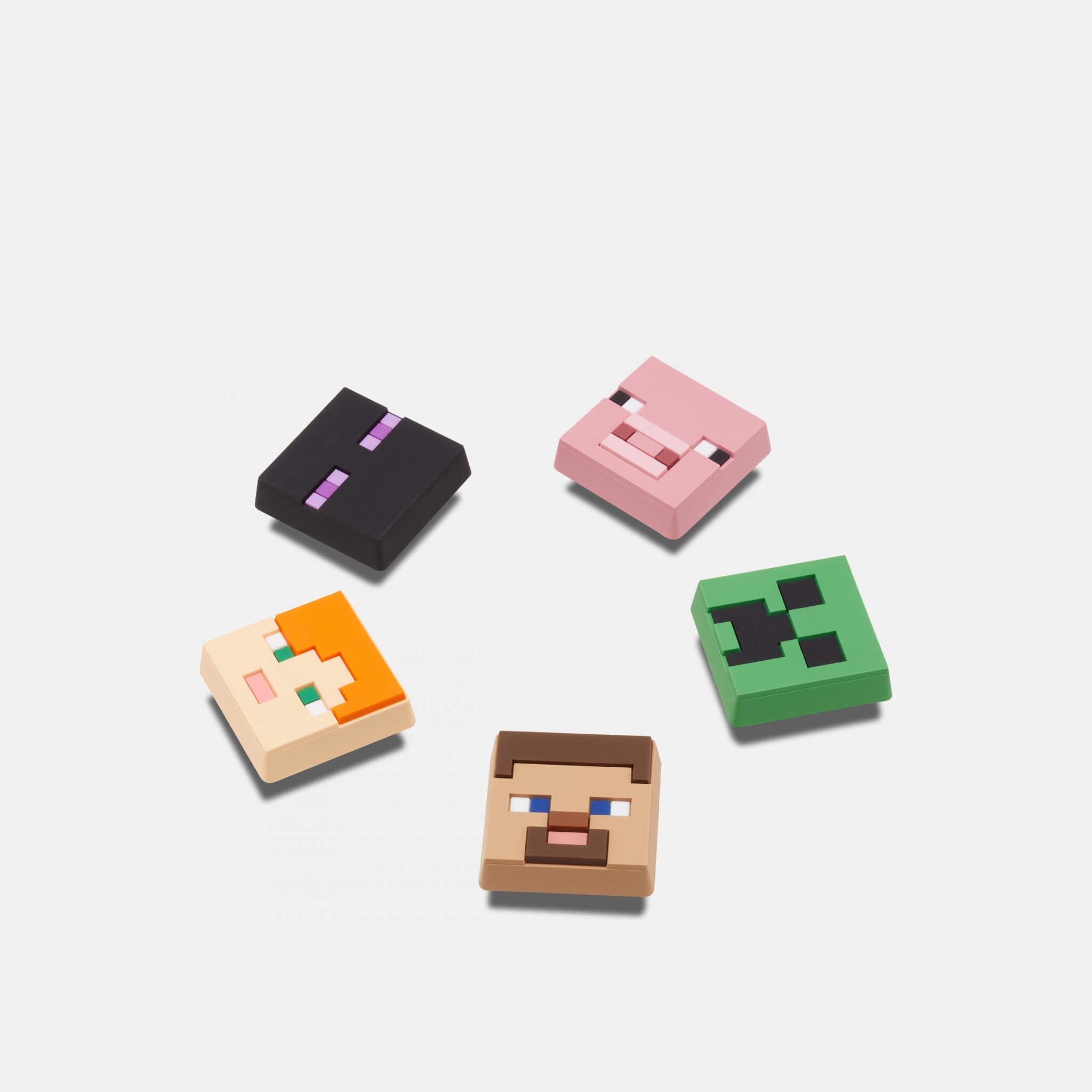 Jibbitz Charms Minecraft 5-Pack