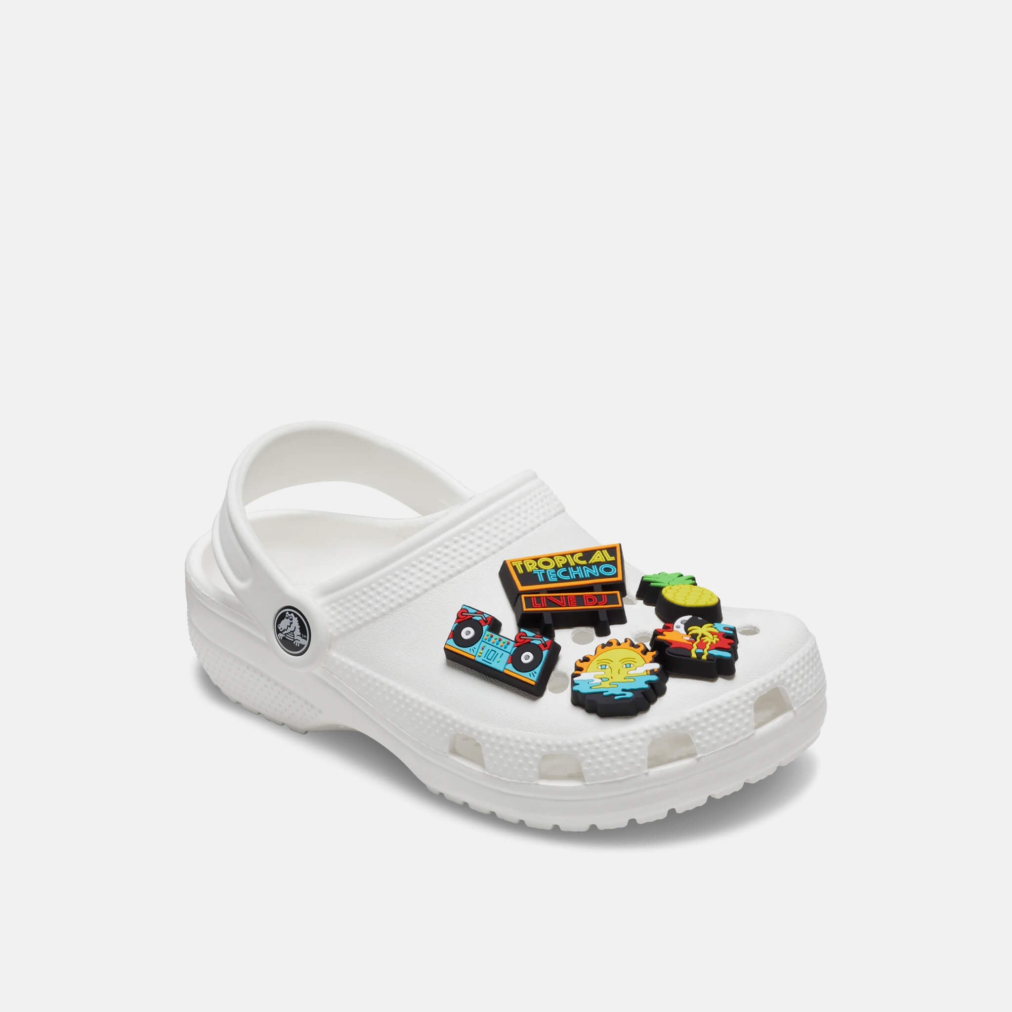 Jibbitz Charms Tropical Techno DJ 5-Pack
