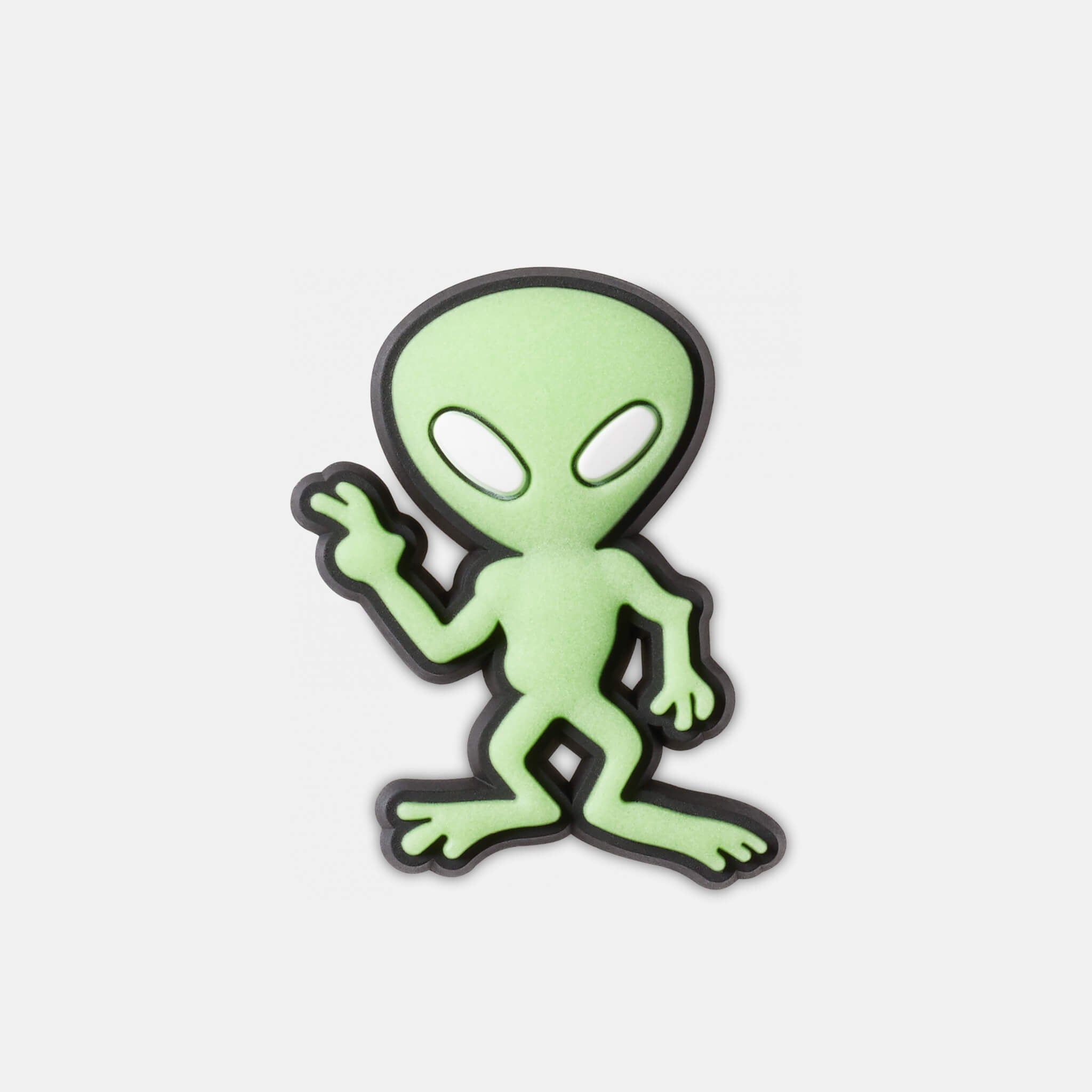 Jibbitz Charms Green Alien Guy