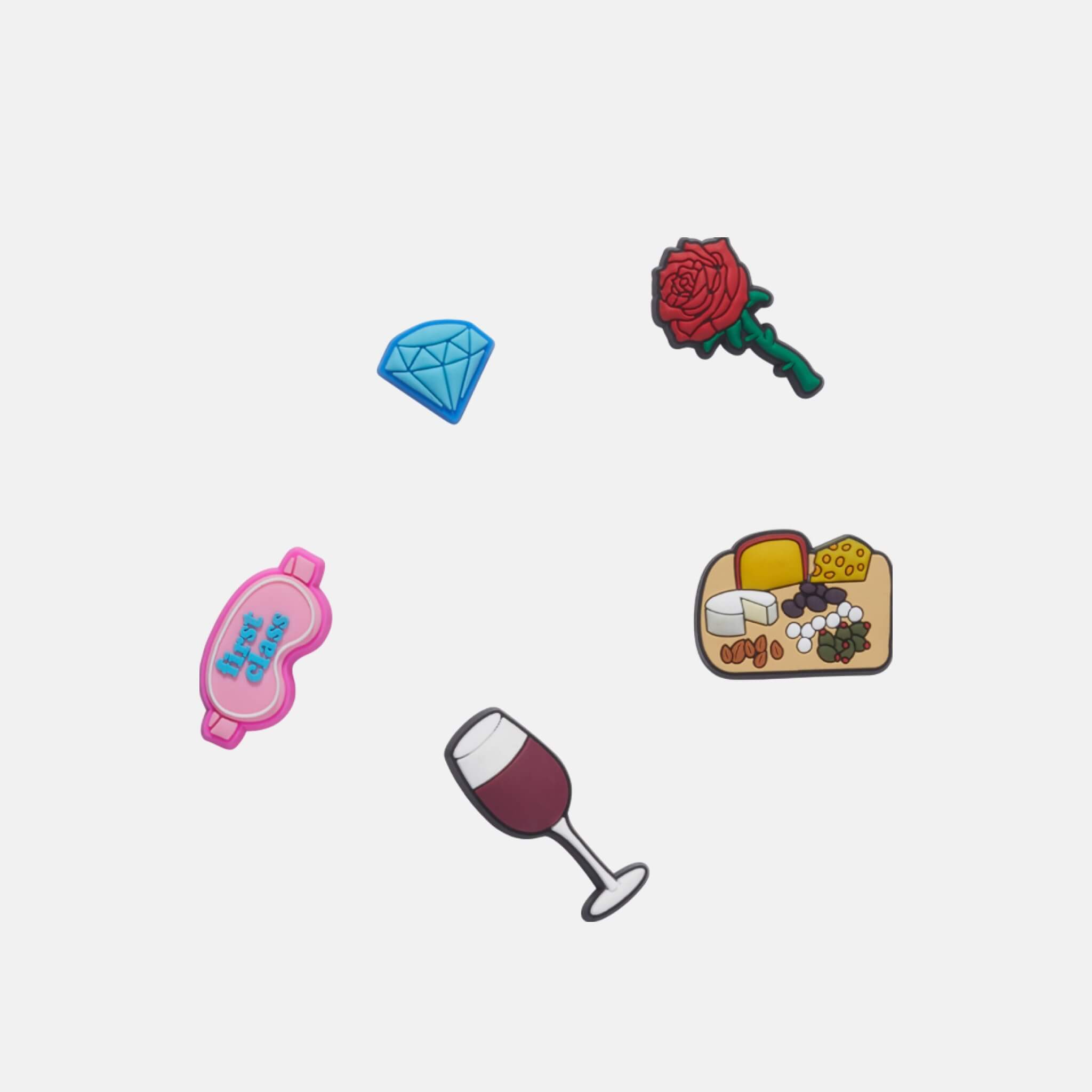 Jibbitz Charms Ladies Night 5-Pack