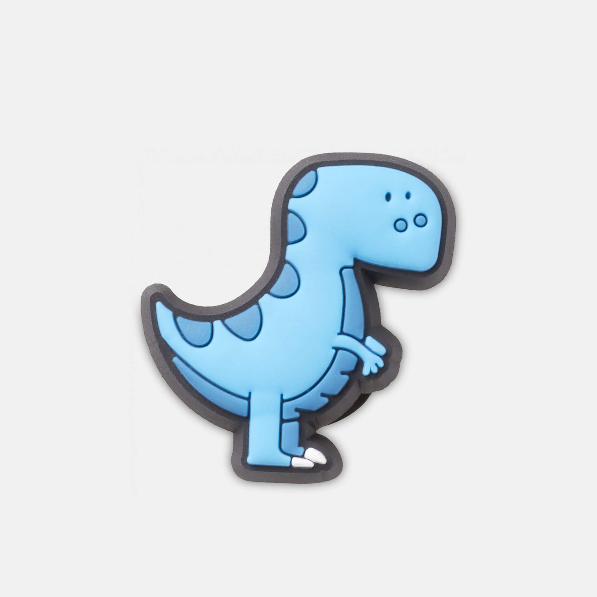 Jibbitz Charms Boys Rule Blue Dino