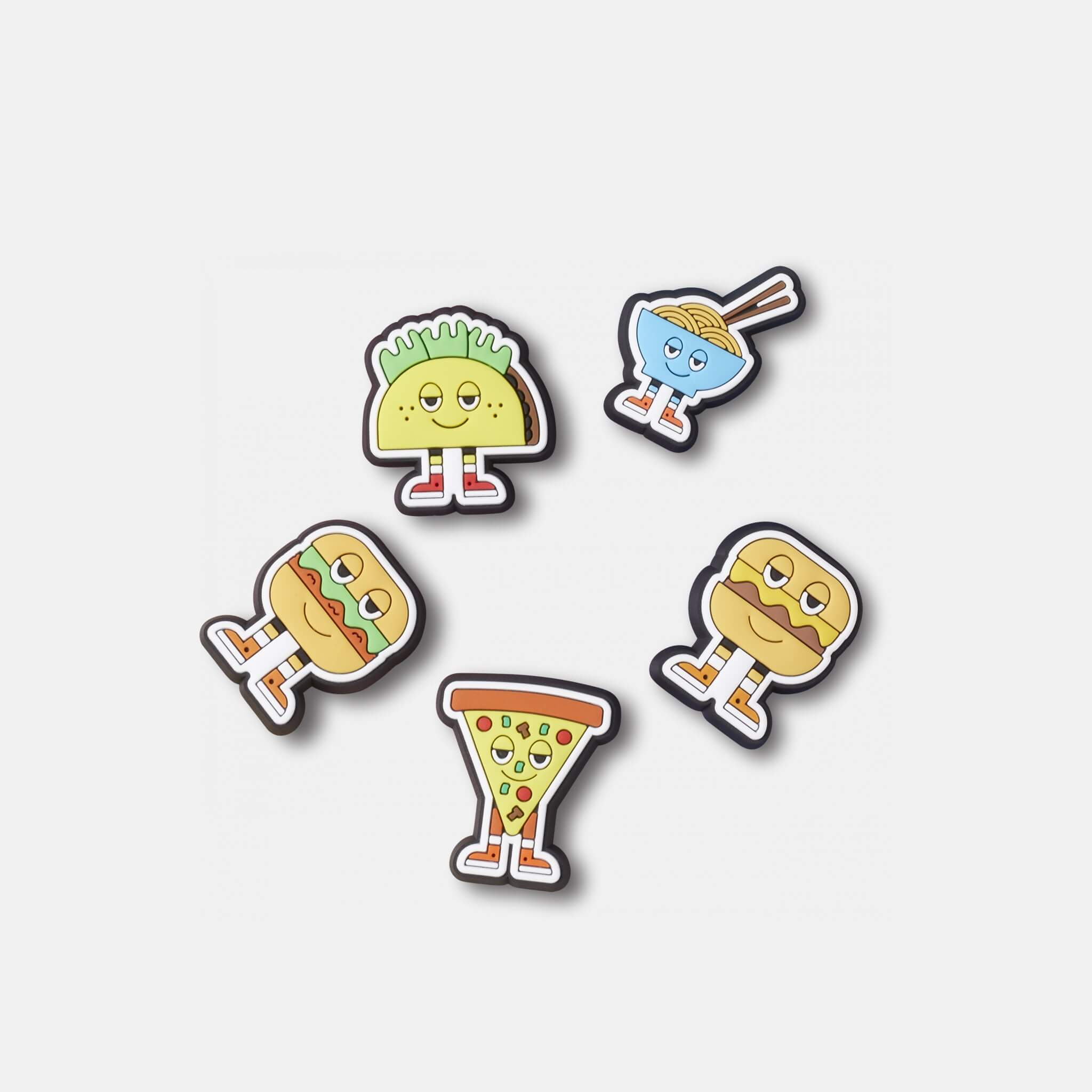 Jibbitz Charms CHill Foods 5-Pack