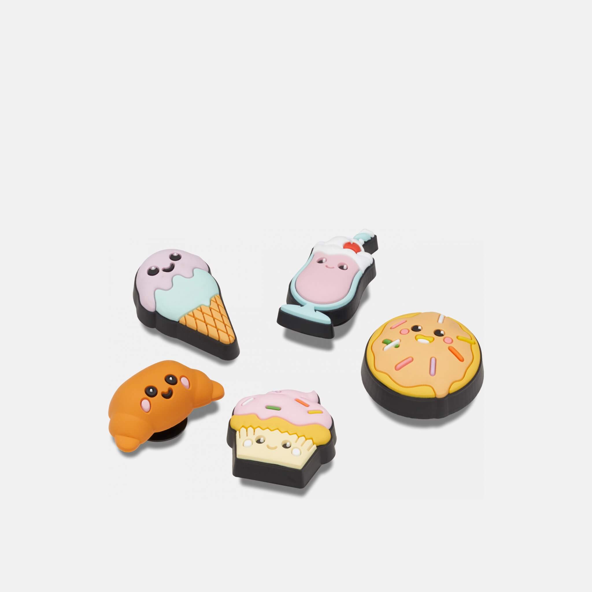 Jibbitz Charms Mini 3D Pastry Shop 5-Pack