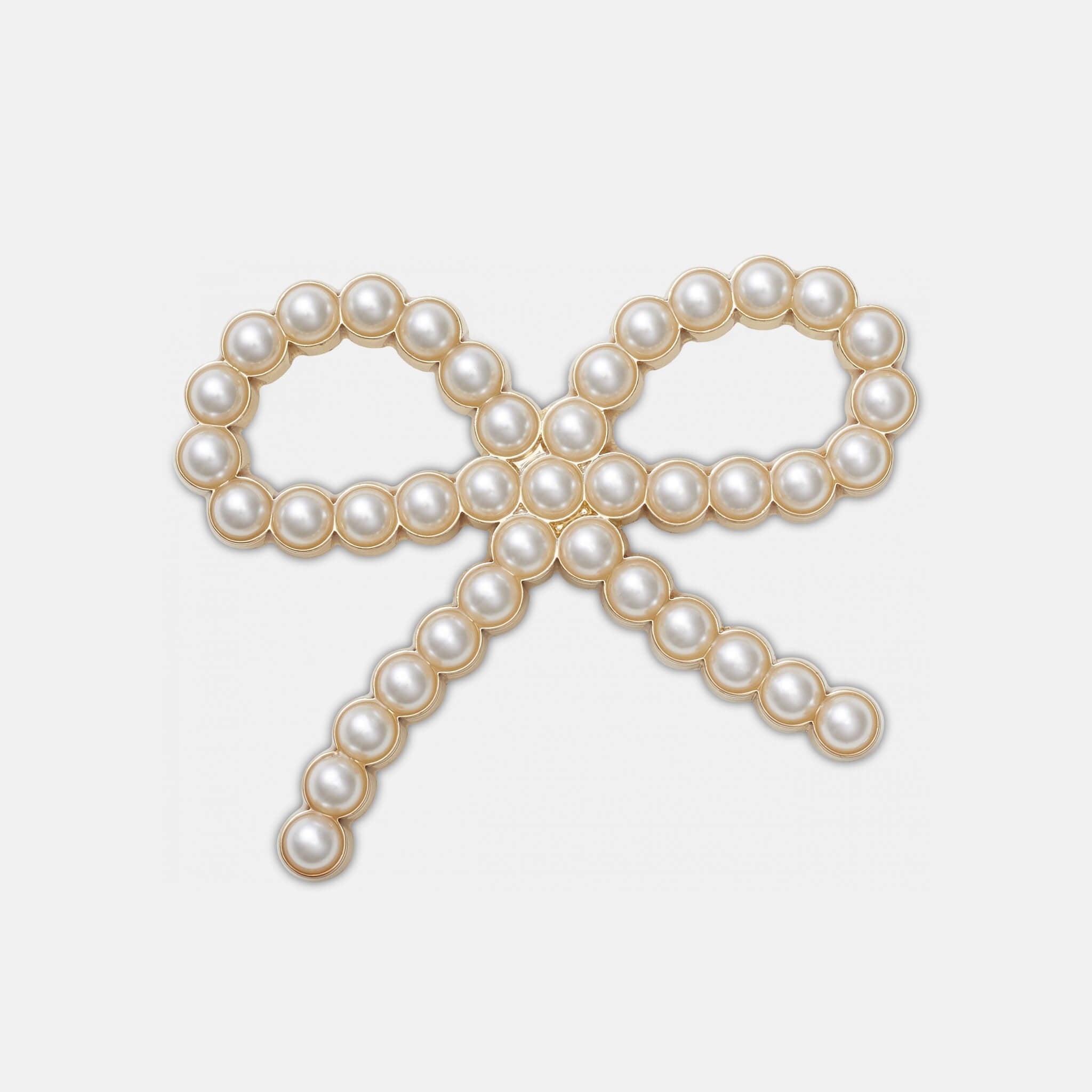 Jibbitz Charms Pearl Bow