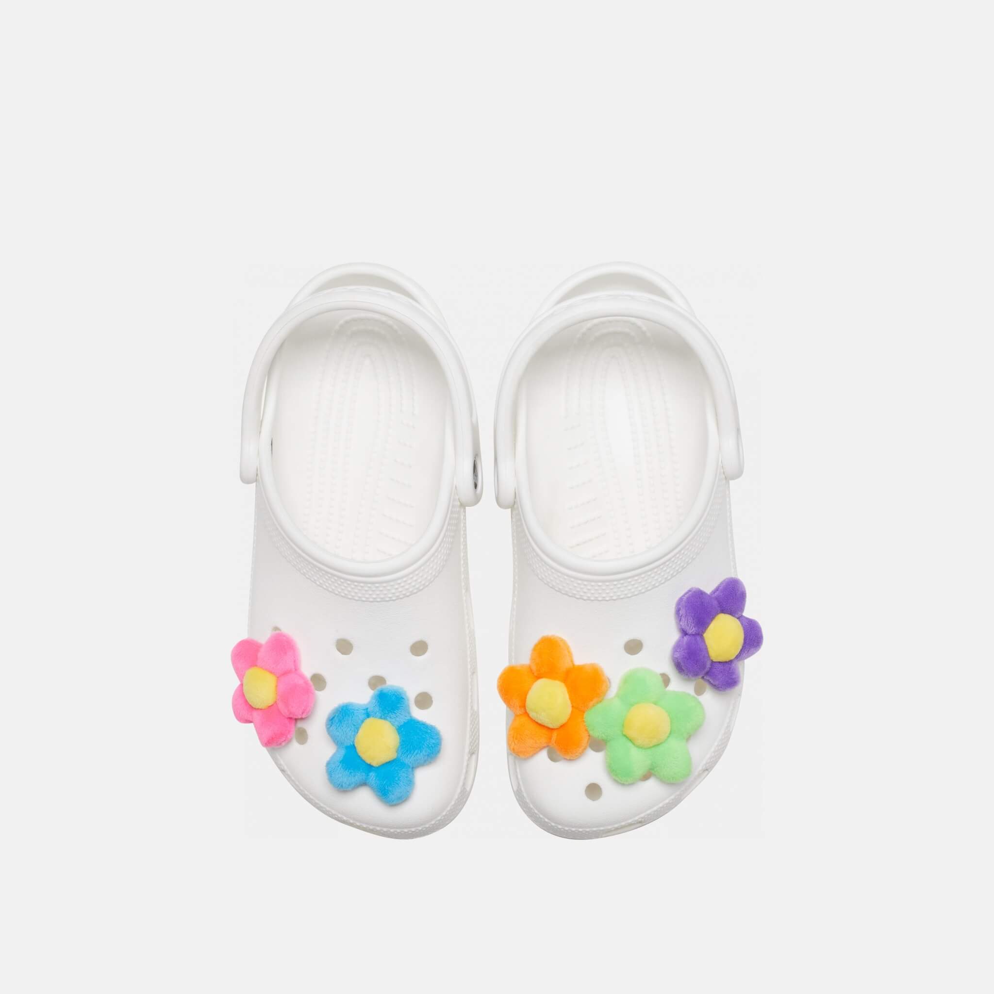Jibbitz Charms Plush Flower Power 5-Pack