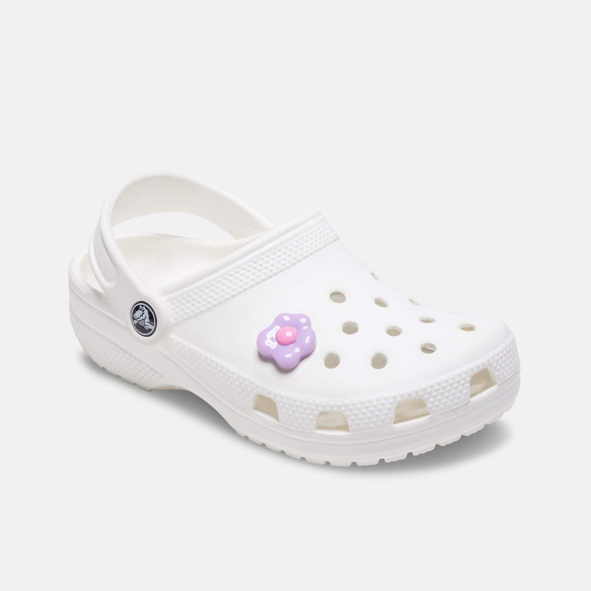 Jibbitz Charms Dainty Acrylic Purple Daisy