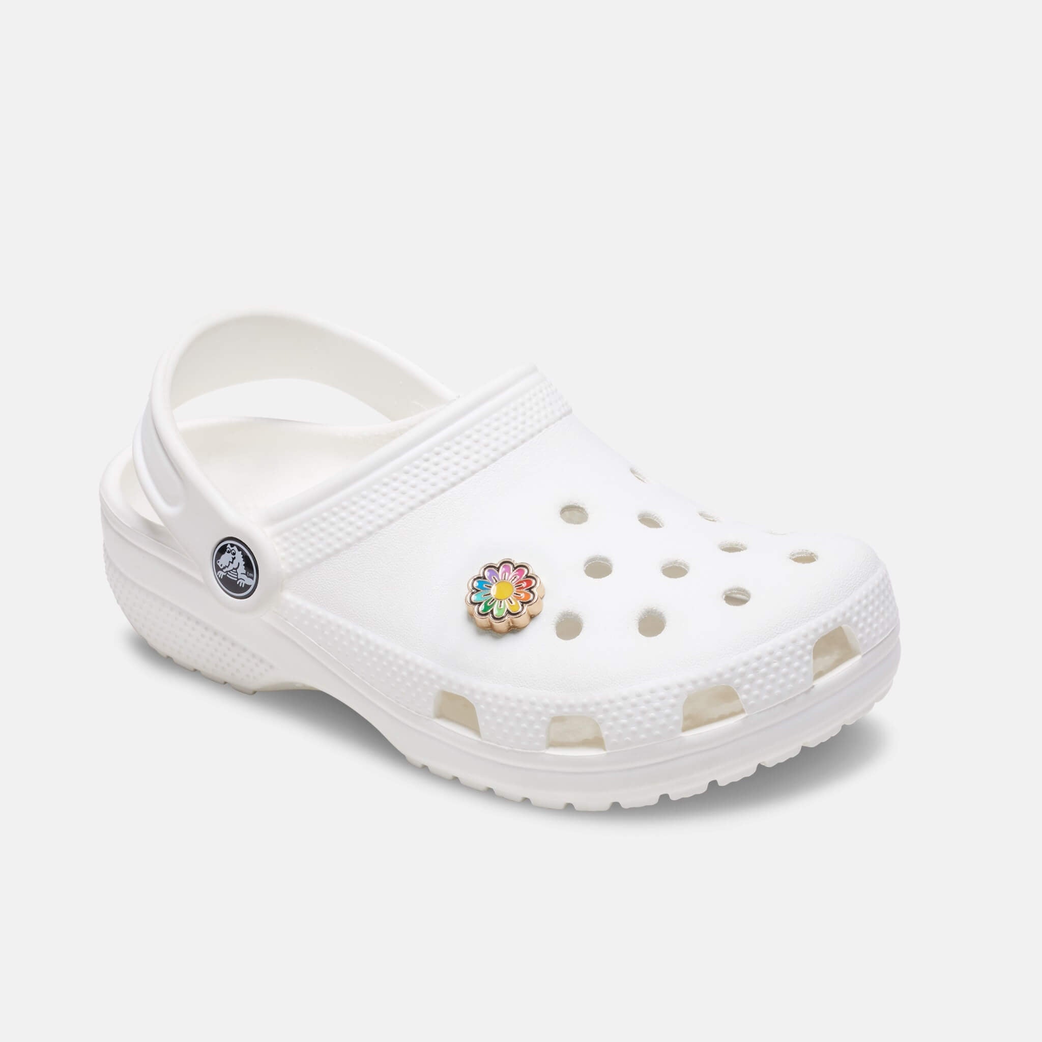 Jibbitz Charms Festival Gold Rainbow Daisy