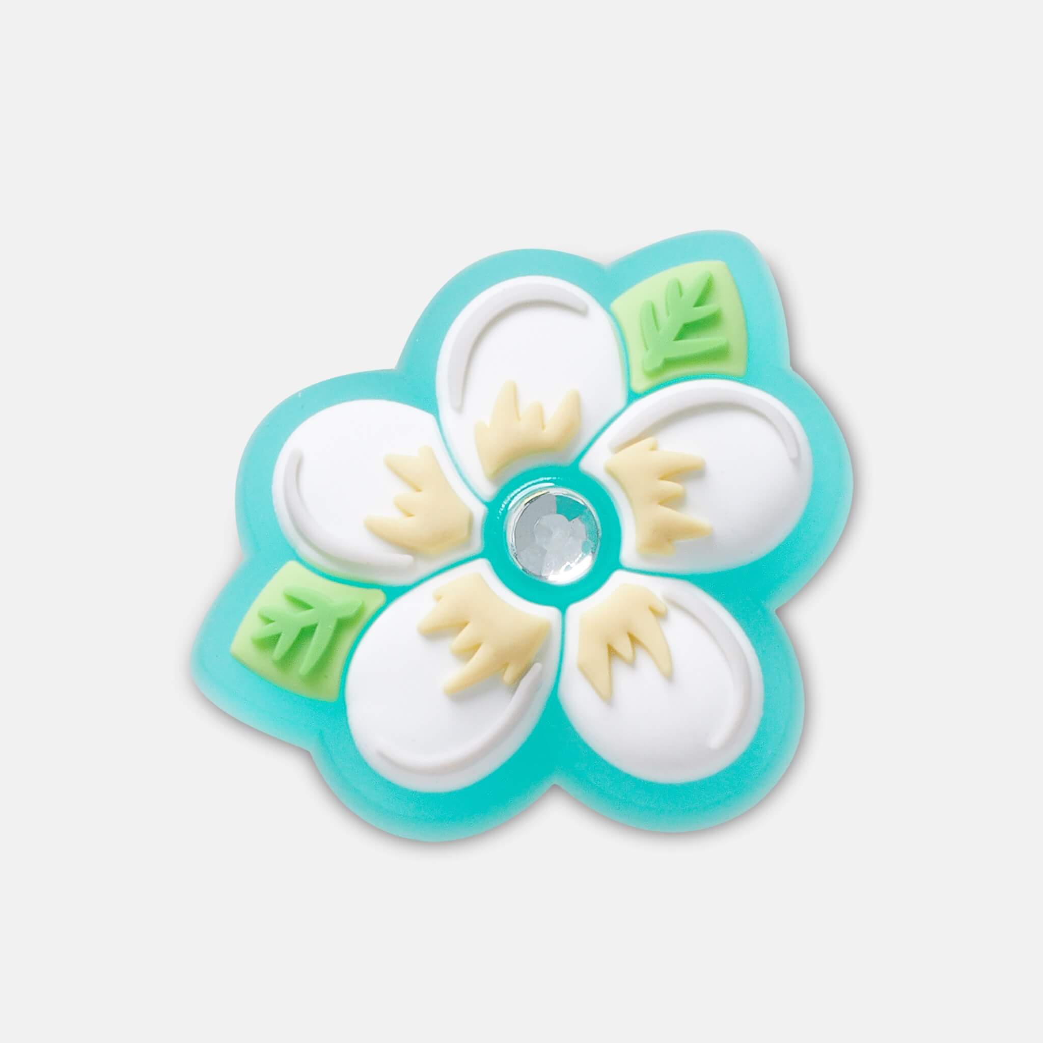 Jibbitz Charms Gem Plumeria Floral