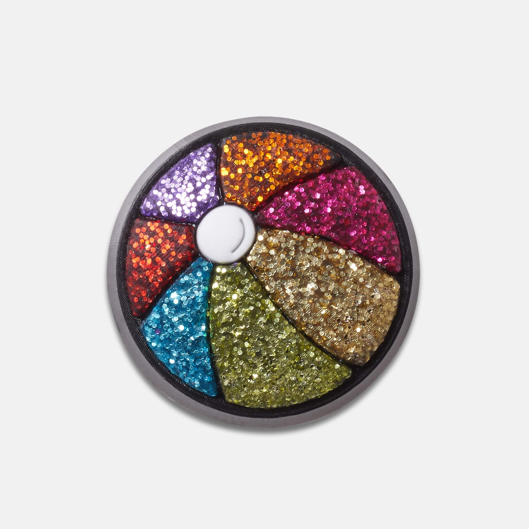 Jibbitz Charms Glitter Beach Ball