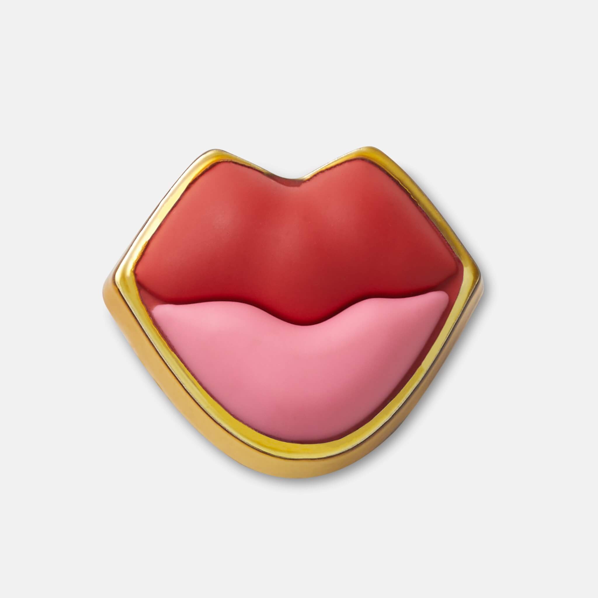 Jibbitz Charms Double Color Lips