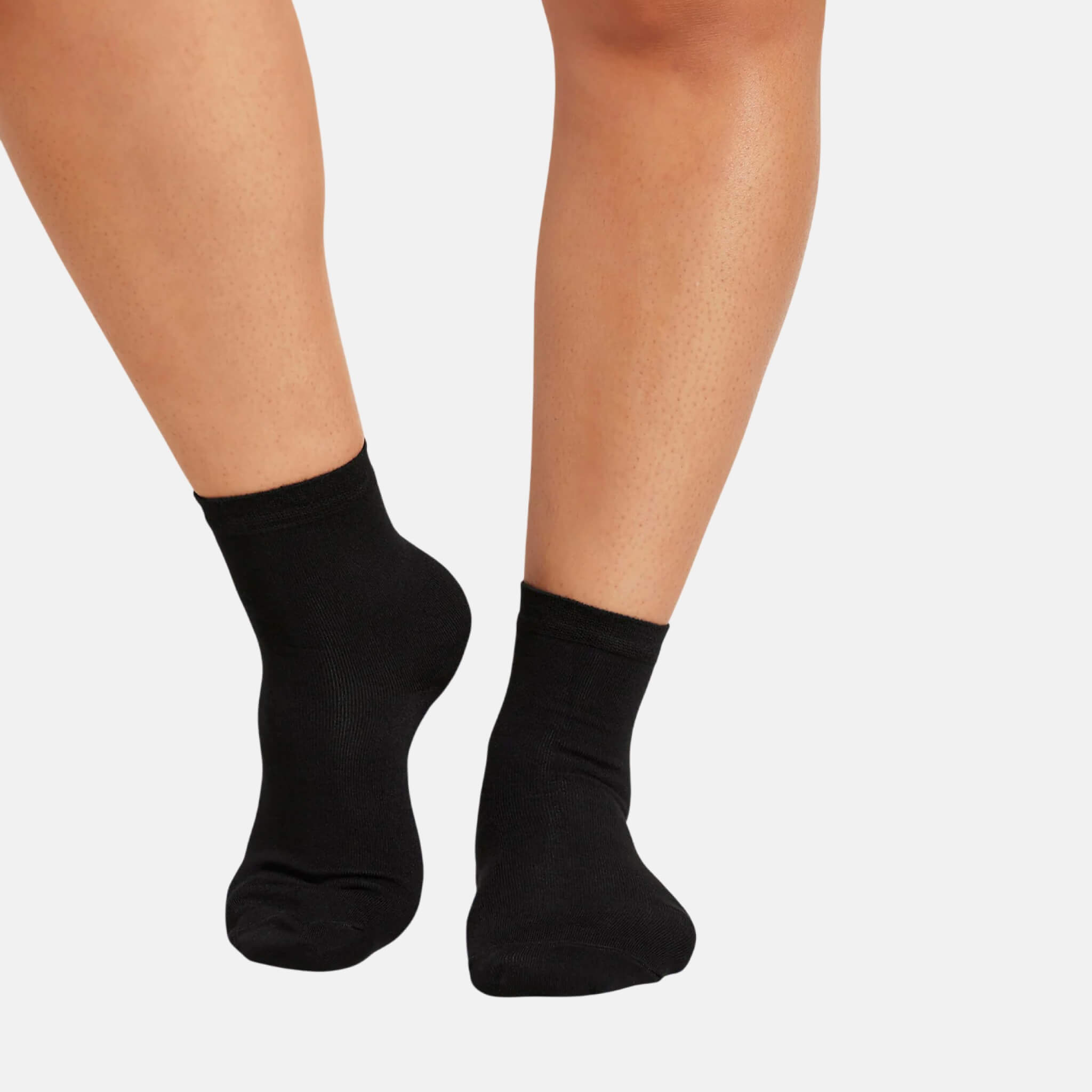 Boody Everyday Ankle Socks Black