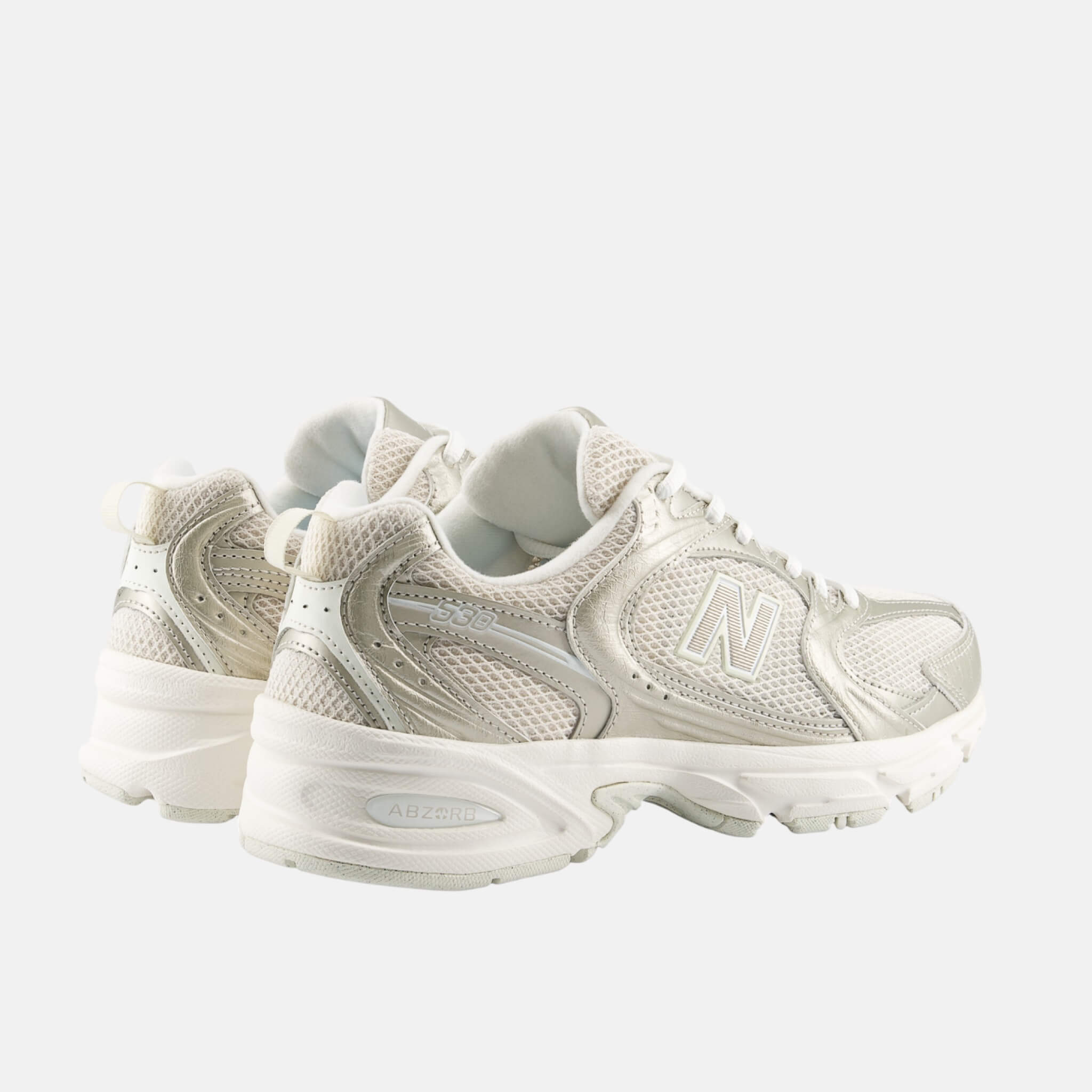 New Balance U5301Z0 White/Silver Metallic
