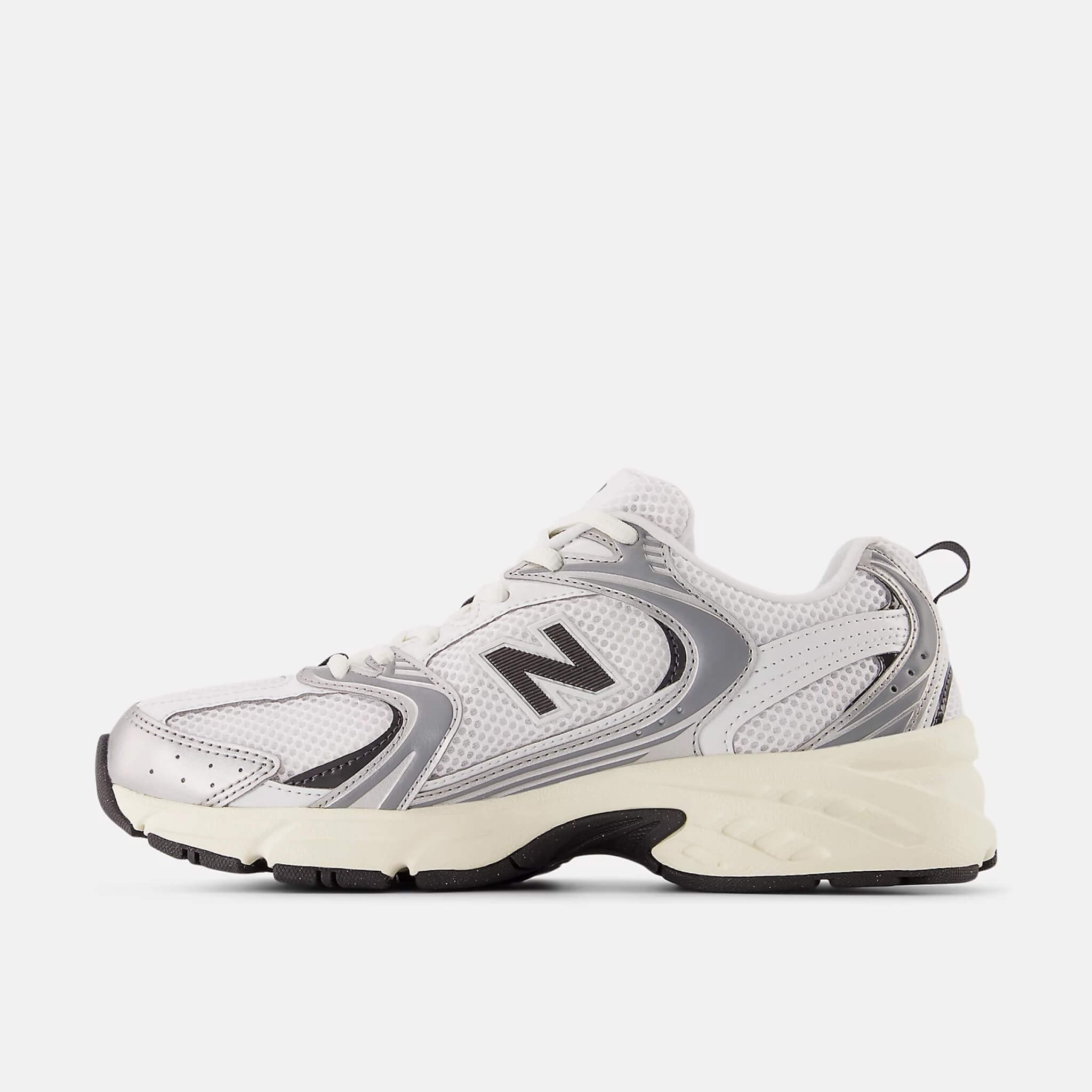 New Balance U530 Silver/White