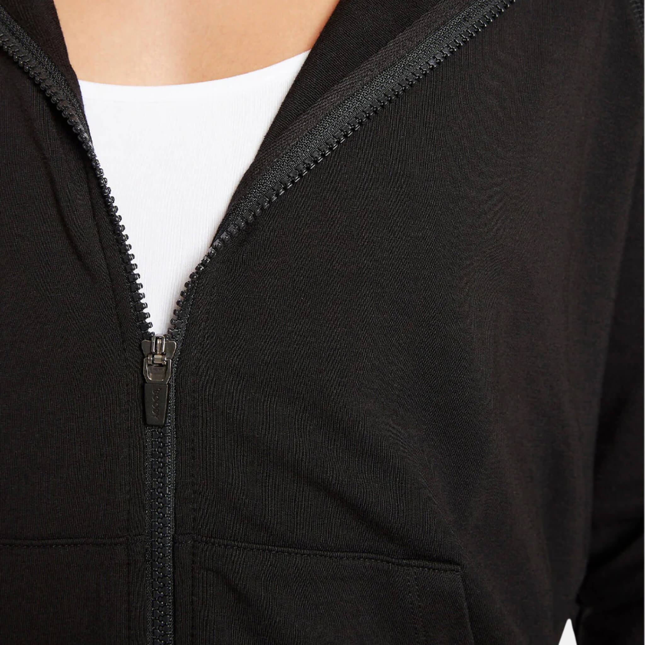 Boody Weekend Zip-Up Hoodie Black