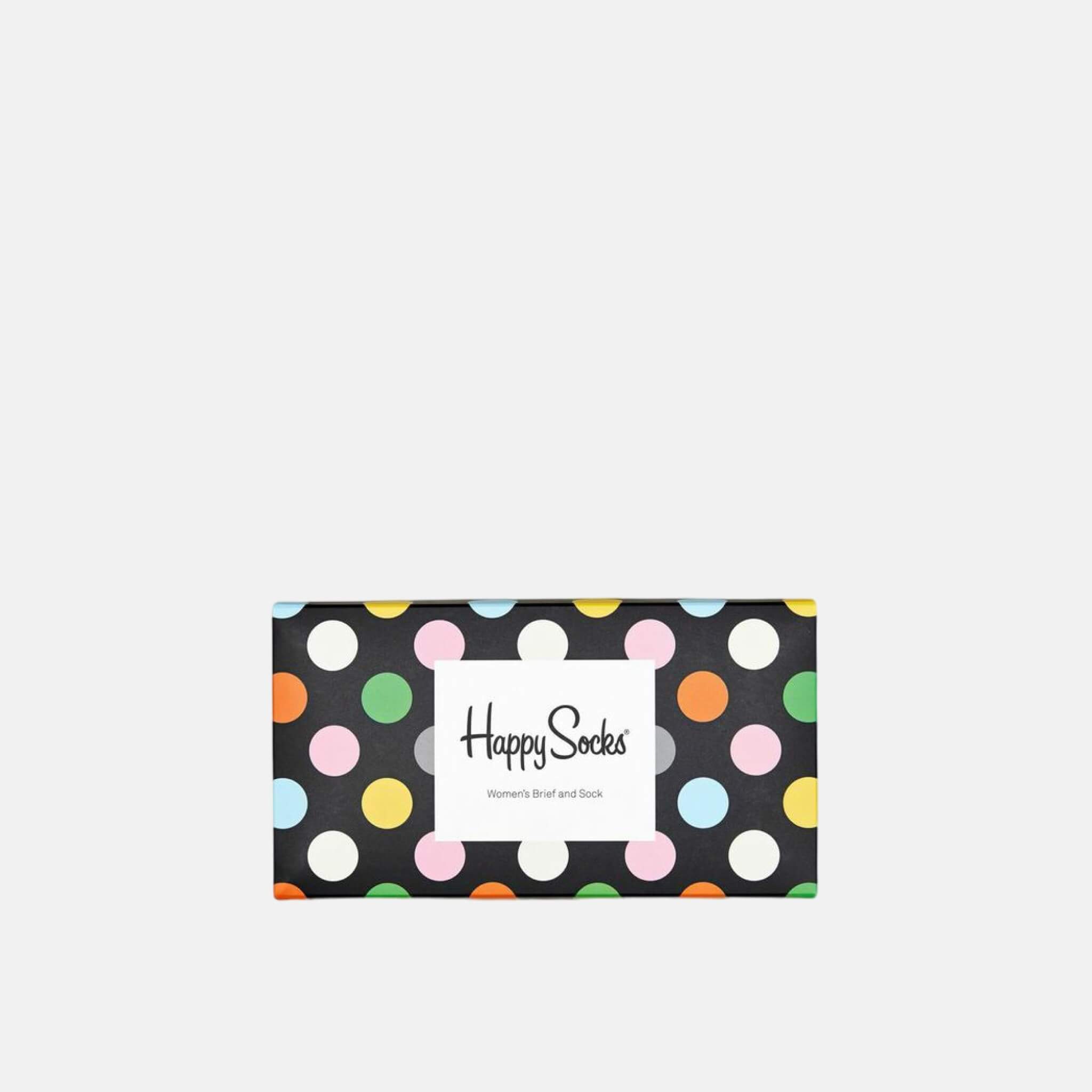 Happy Socks Combo Brief Socks 2-Pack Gift Set