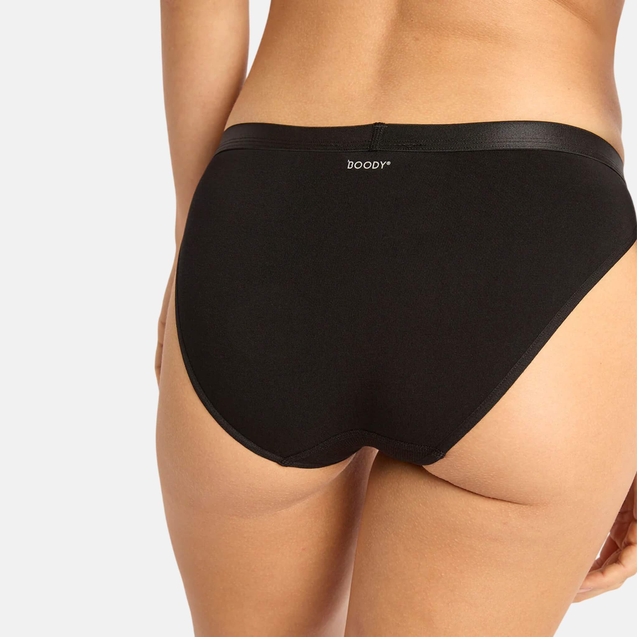 Boody Lyolyte Hipster Bikini Black