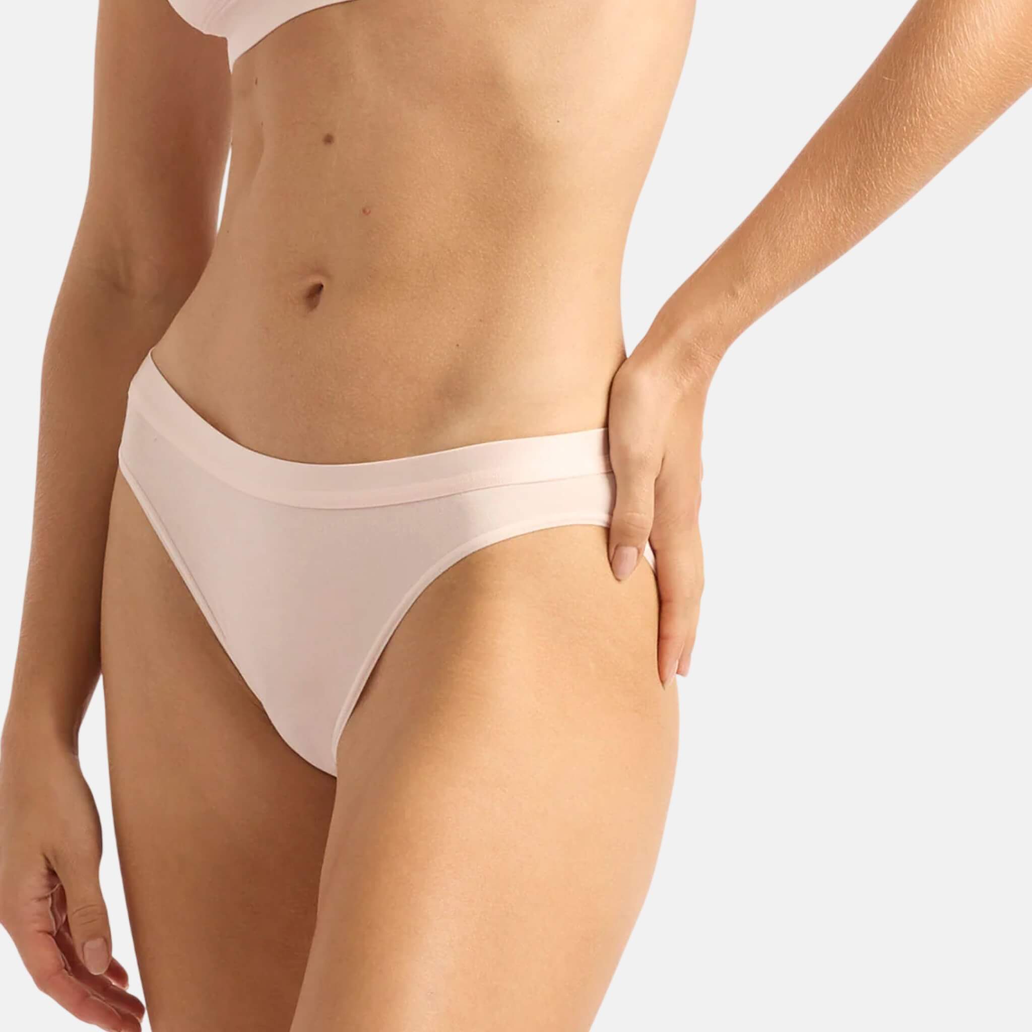 Boody Lyolyte Hipster Bikini Powder Pink
